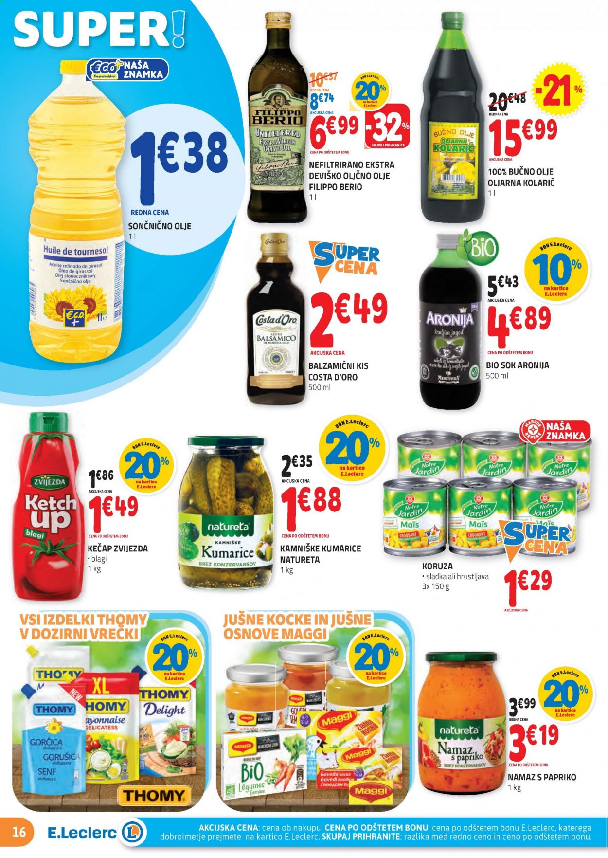 E.Leclerc katalog - 14.7.2021 - 24.7.2021. Stran 16