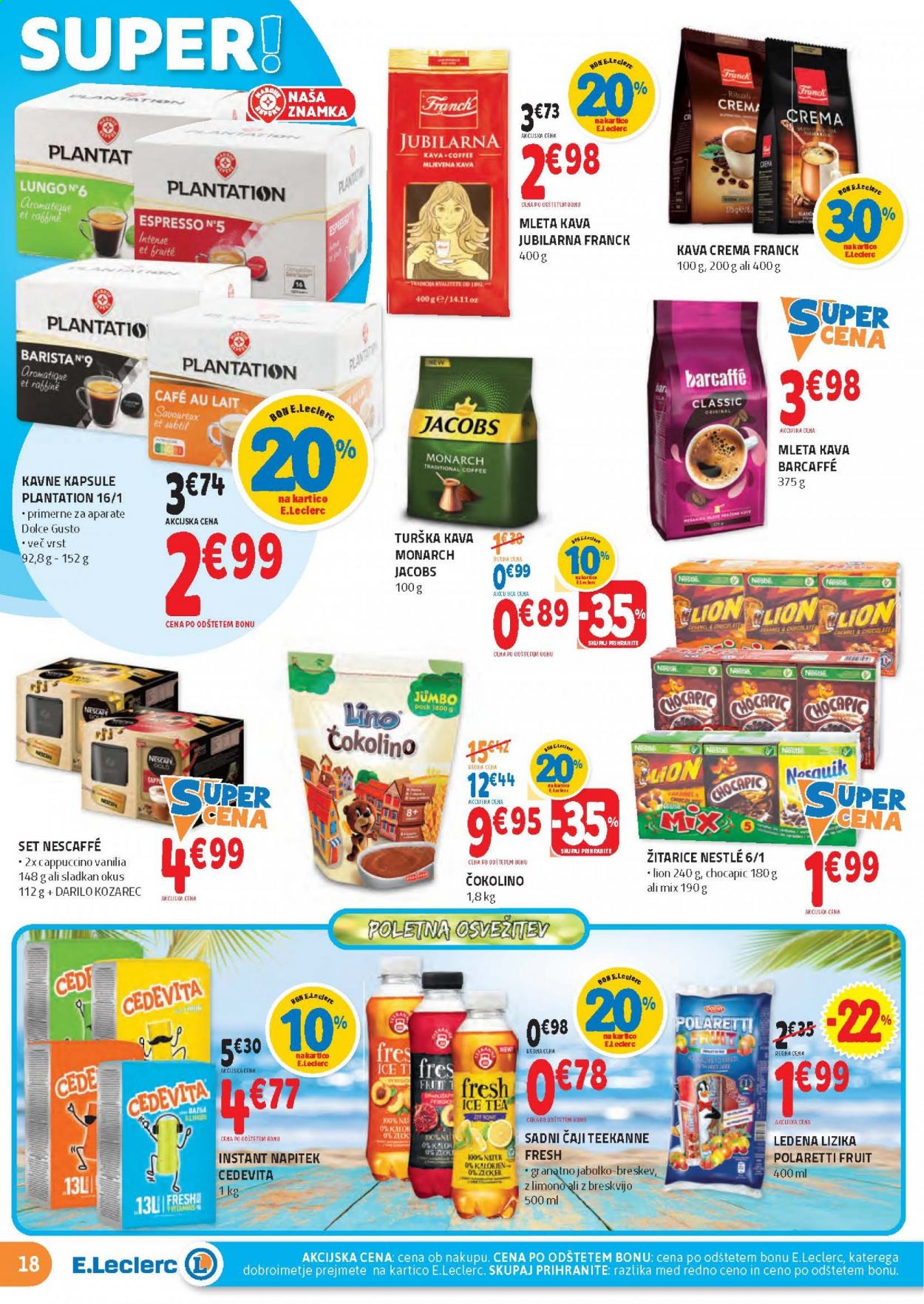 E.Leclerc katalog - 14.7.2021 - 24.7.2021. Stran 18