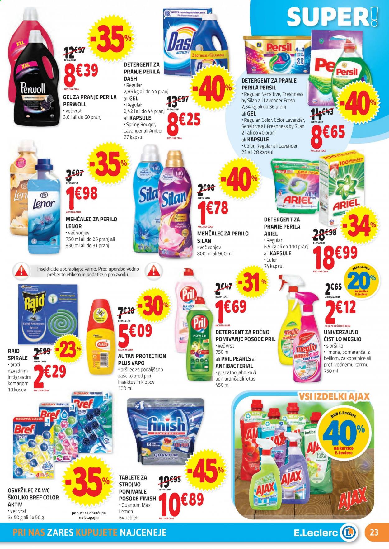 E.Leclerc katalog - 14.7.2021 - 24.7.2021. Stran 23