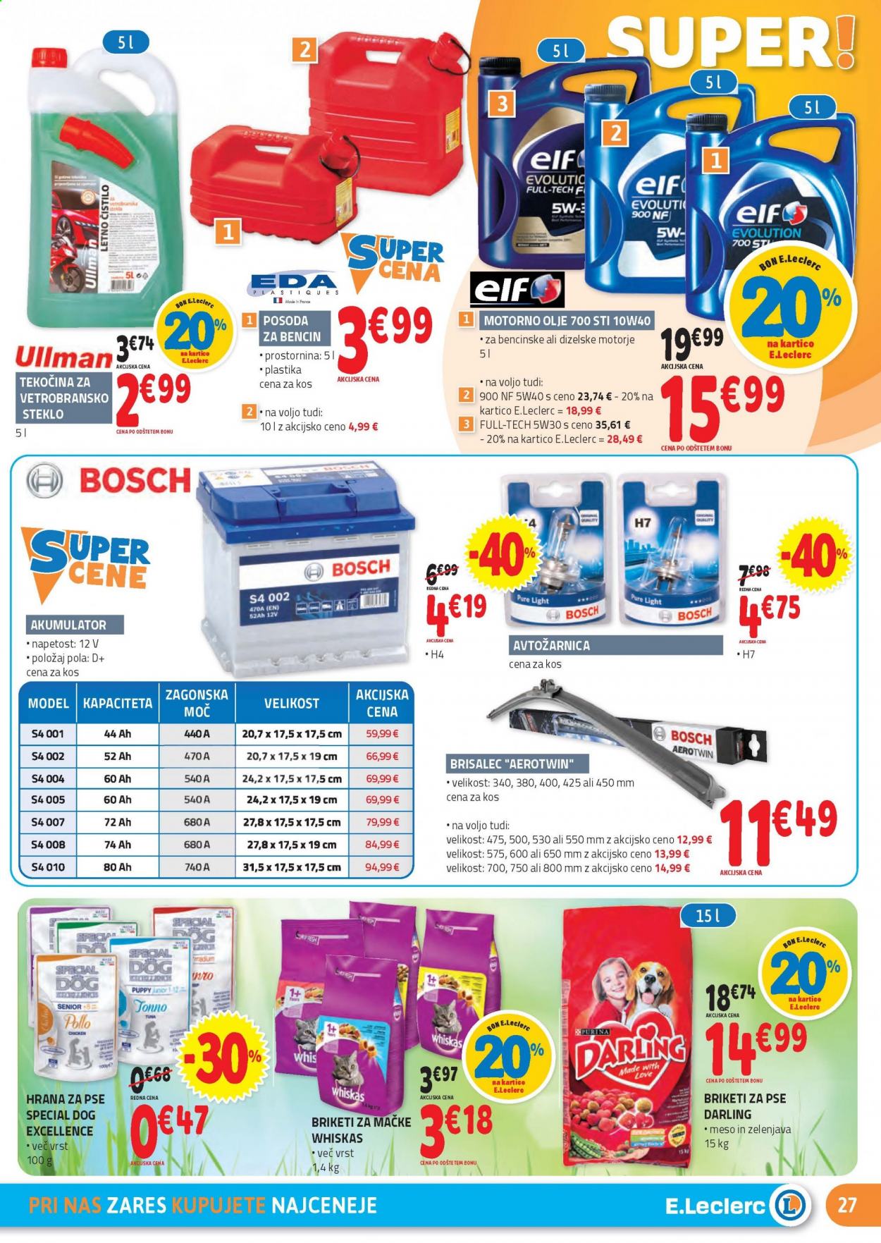 E.Leclerc katalog - 14.7.2021 - 24.7.2021. Stran 27