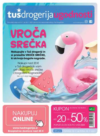 Tuš Drogeria katalog - 14.07.2021 - 24.07.2021.