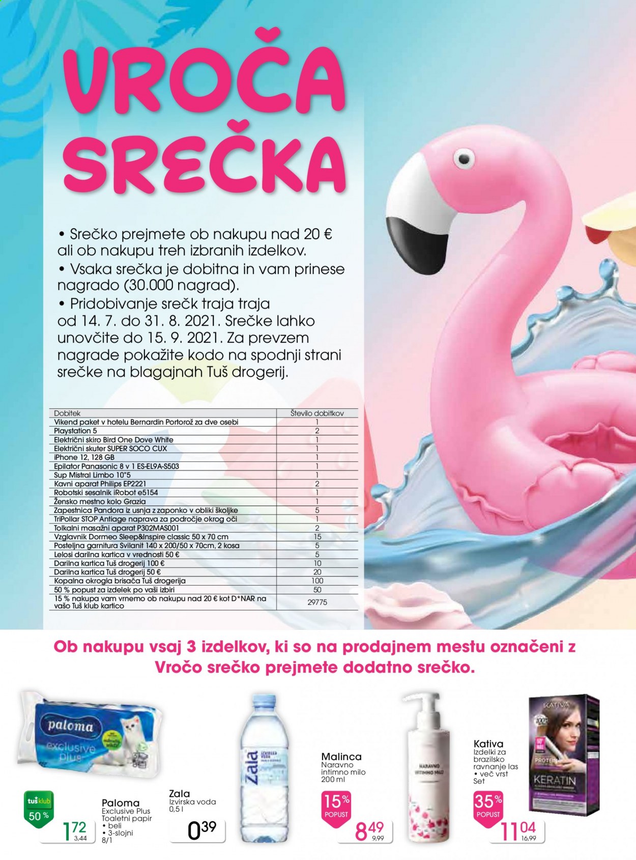 Tuš Drogeria katalog - 14.7.2021 - 24.7.2021. Stran 2