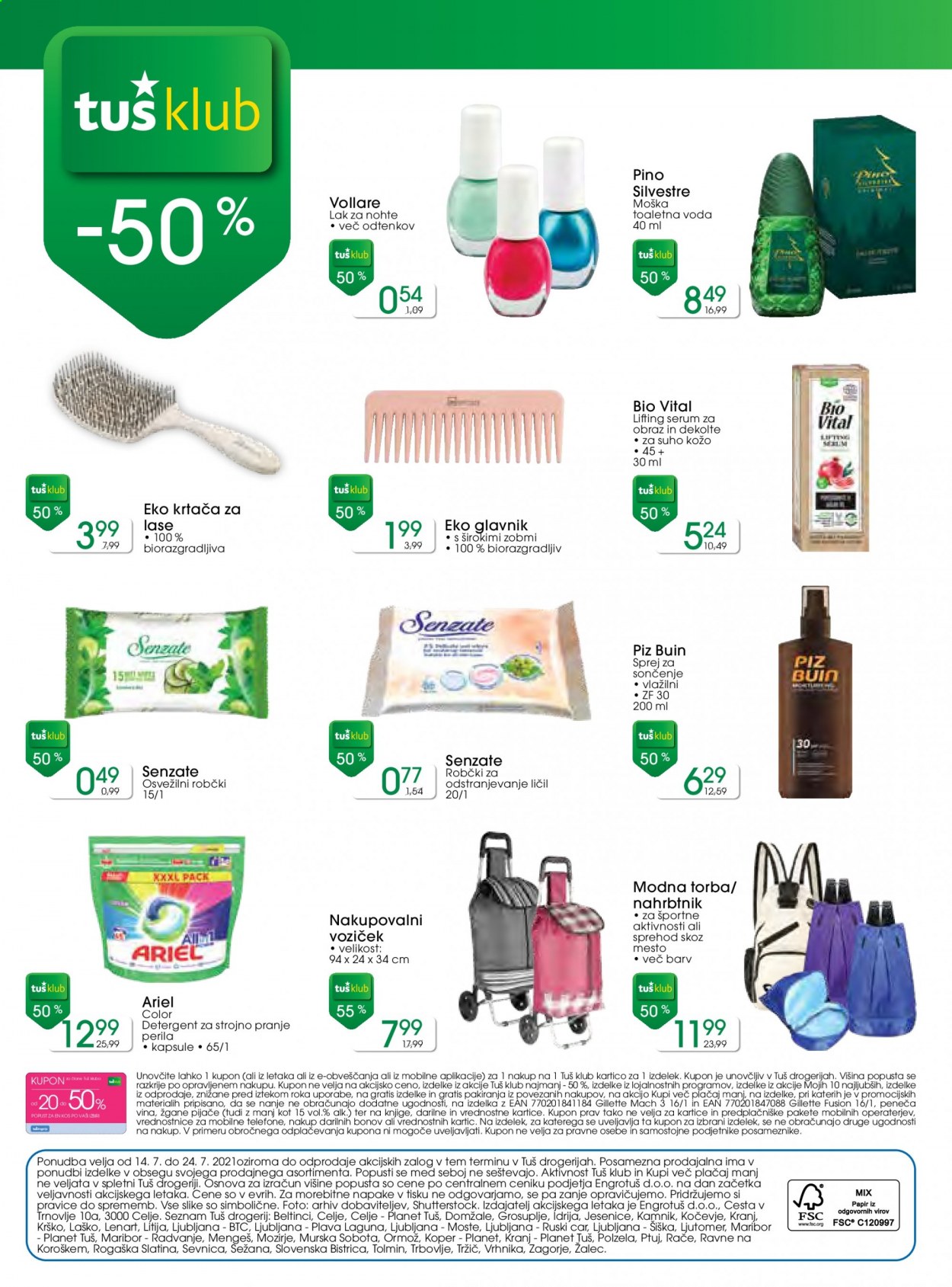 Tuš Drogeria katalog - 14.7.2021 - 24.7.2021. Stran 24