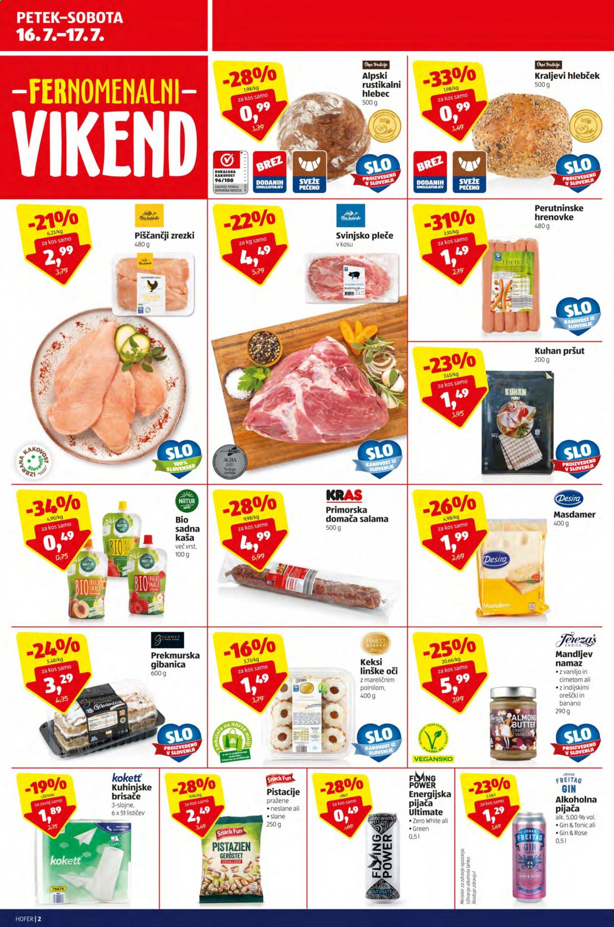 Hofer katalog - 16.7.2021 - 24.7.2021. Stran 2