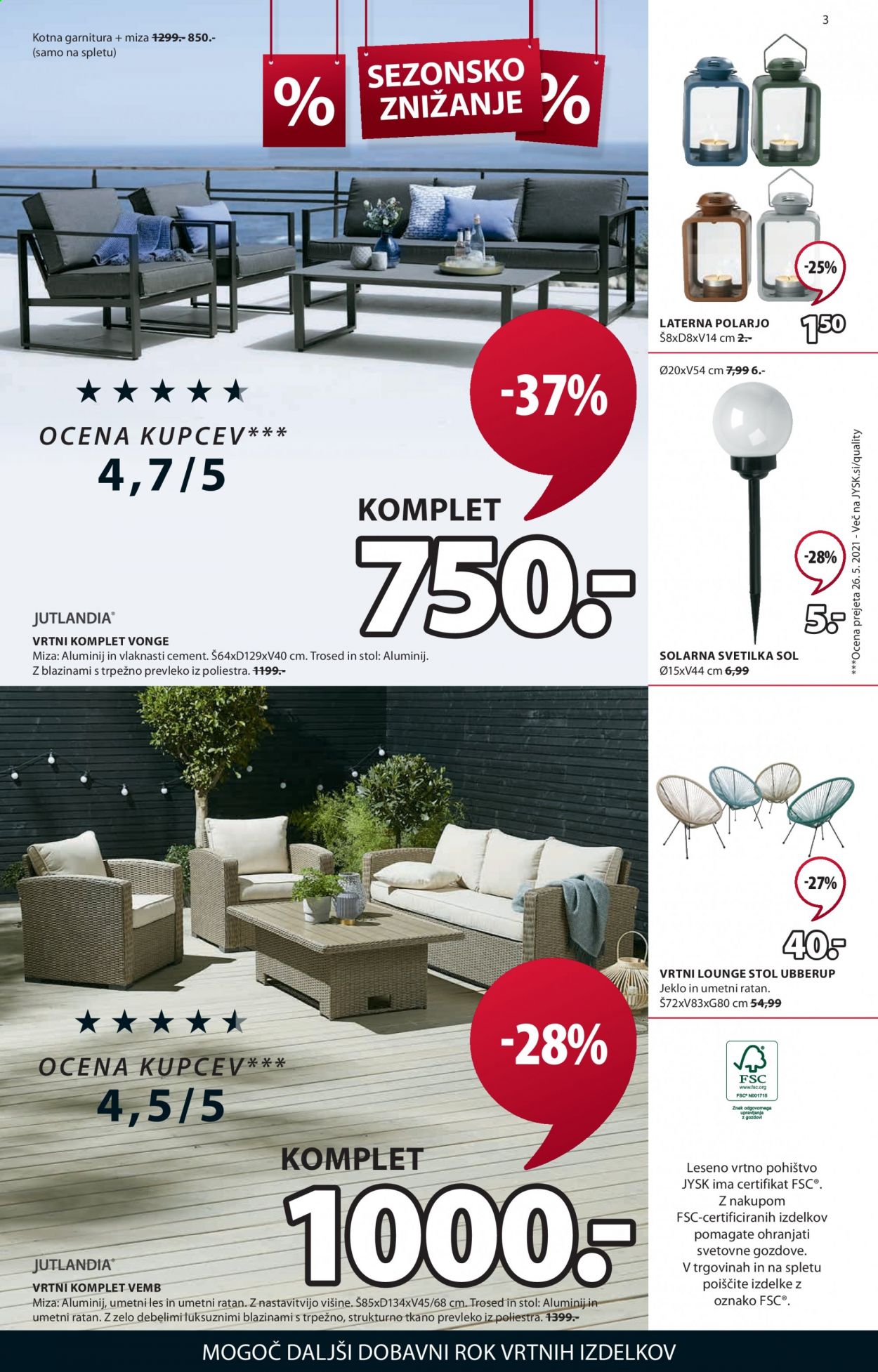 JYSK katalog - 15.7.2021 - 28.7.2021. Stran 3