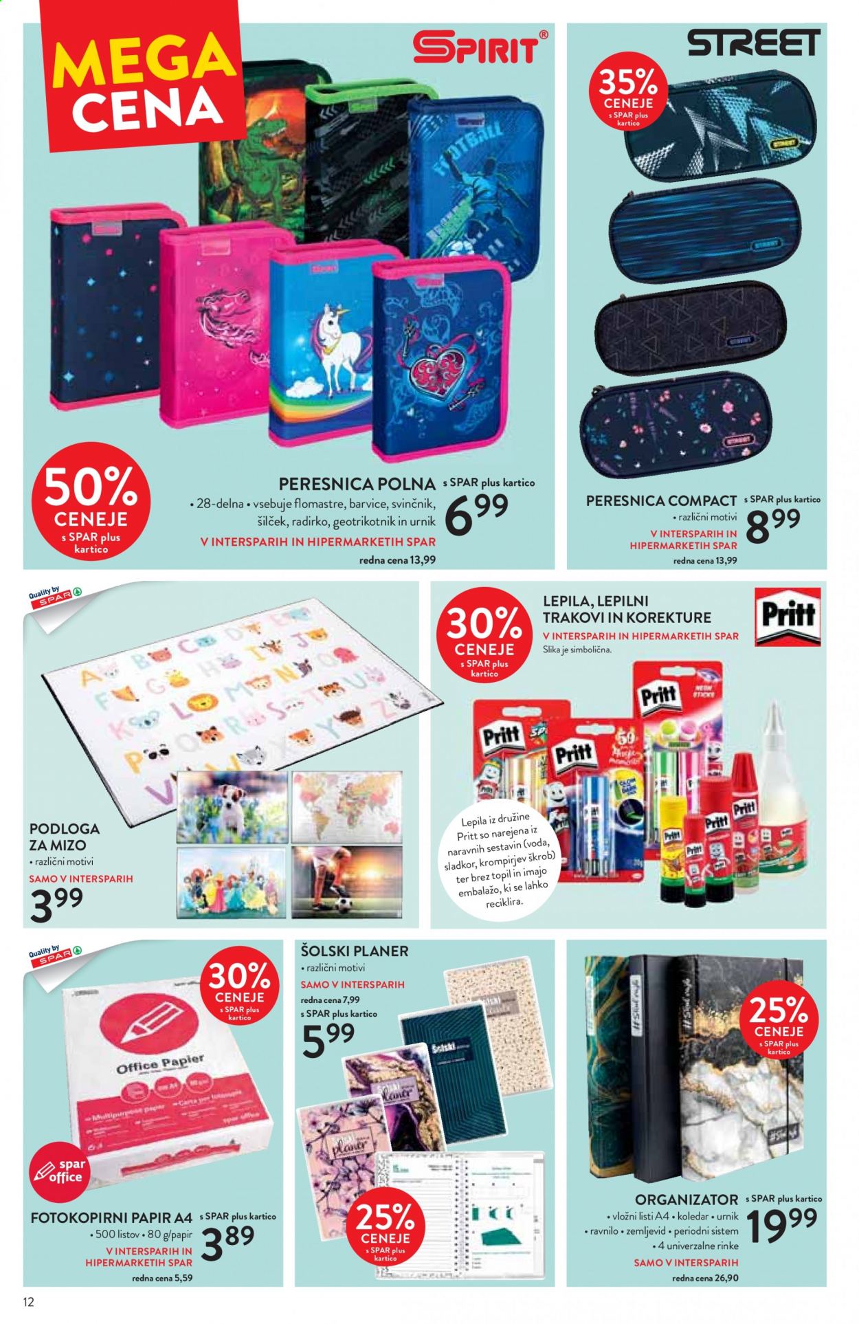 SPAR katalog - 21.7.2021 - 10.8.2021. Stran 12