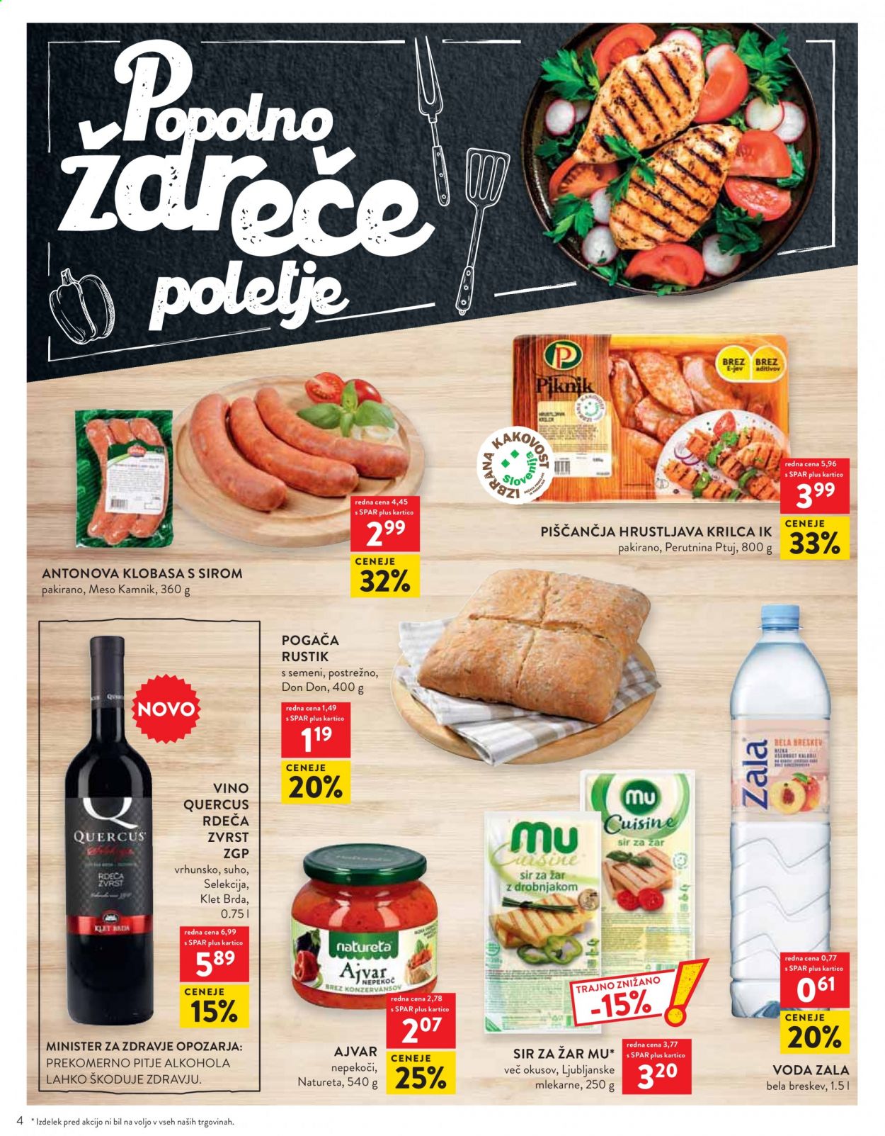 SPAR katalog - 21.7.2021 - 27.7.2021. Stran 4