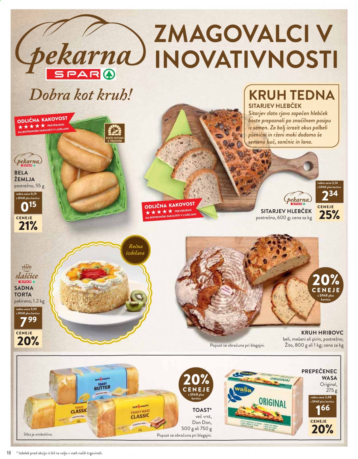 SPAR katalog - 21.7.2021 - 27.7.2021. Stran 18