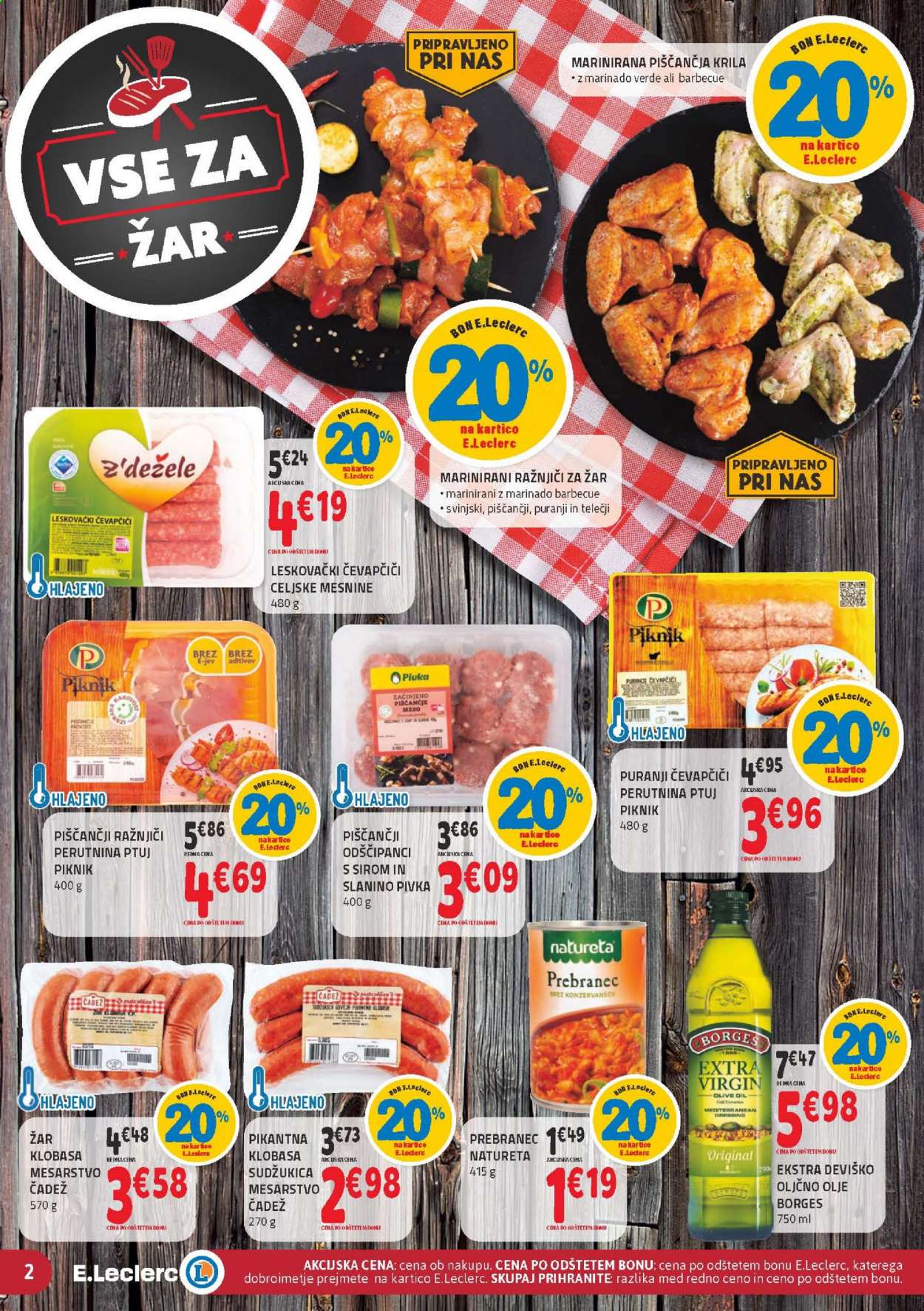 E.Leclerc katalog - 21.7.2021 - 31.7.2021. Stran 2