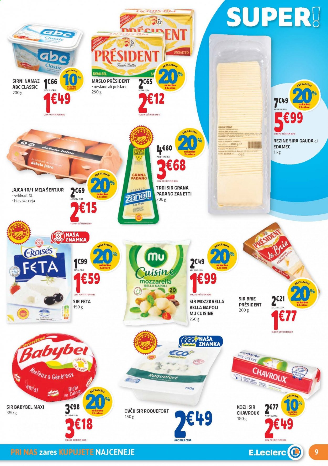 E.Leclerc katalog - 21.7.2021 - 31.7.2021. Stran 9