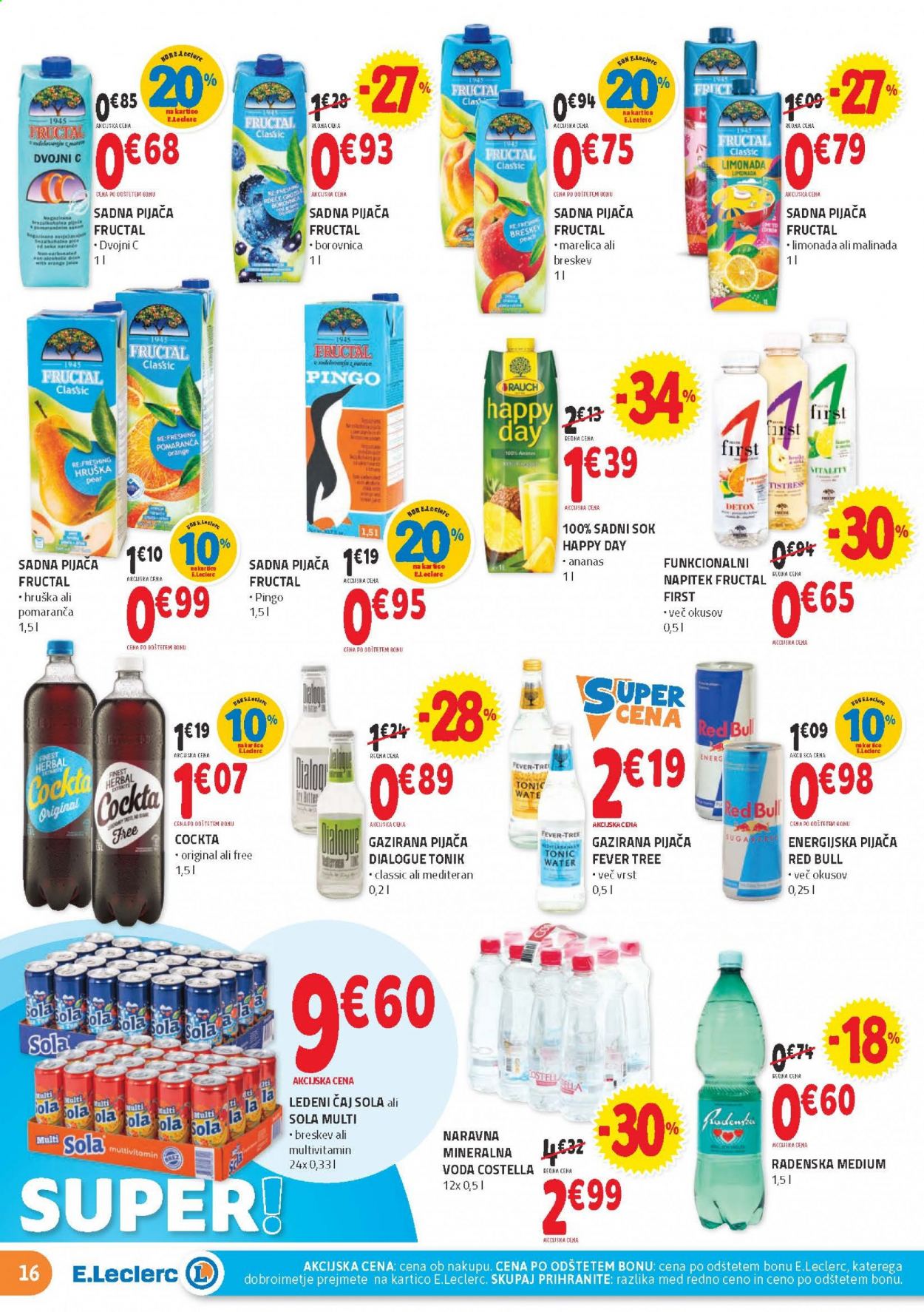 E.Leclerc katalog - 21.7.2021 - 31.7.2021. Stran 16
