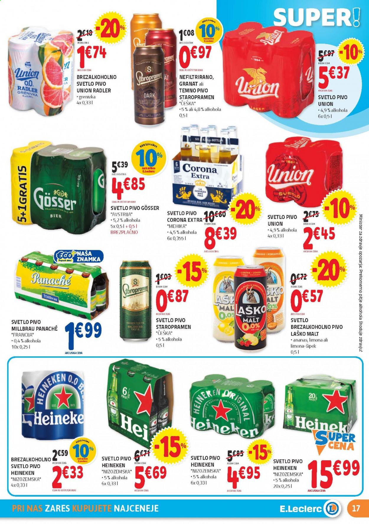 E.Leclerc katalog - 21.7.2021 - 31.7.2021. Stran 17