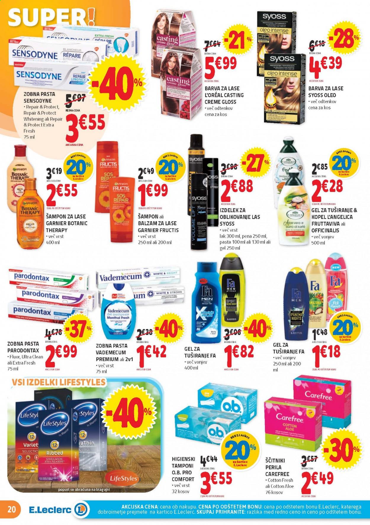 E.Leclerc katalog - 21.7.2021 - 31.7.2021. Stran 20