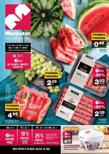 Mercator katalog - 22.07.2021 - 28.07.2021.