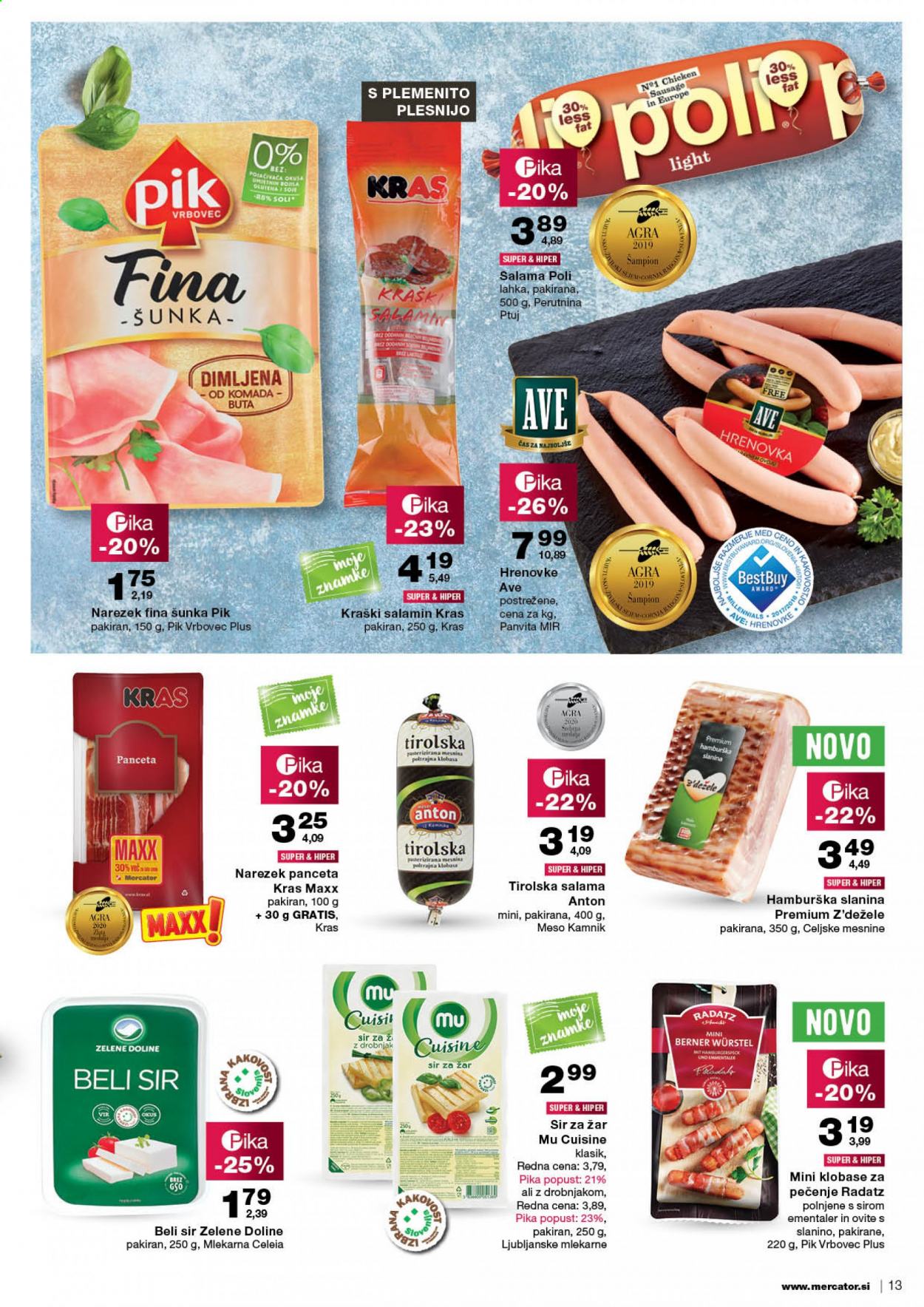 Mercator katalog - 22.7.2021 - 28.7.2021. Stran 13