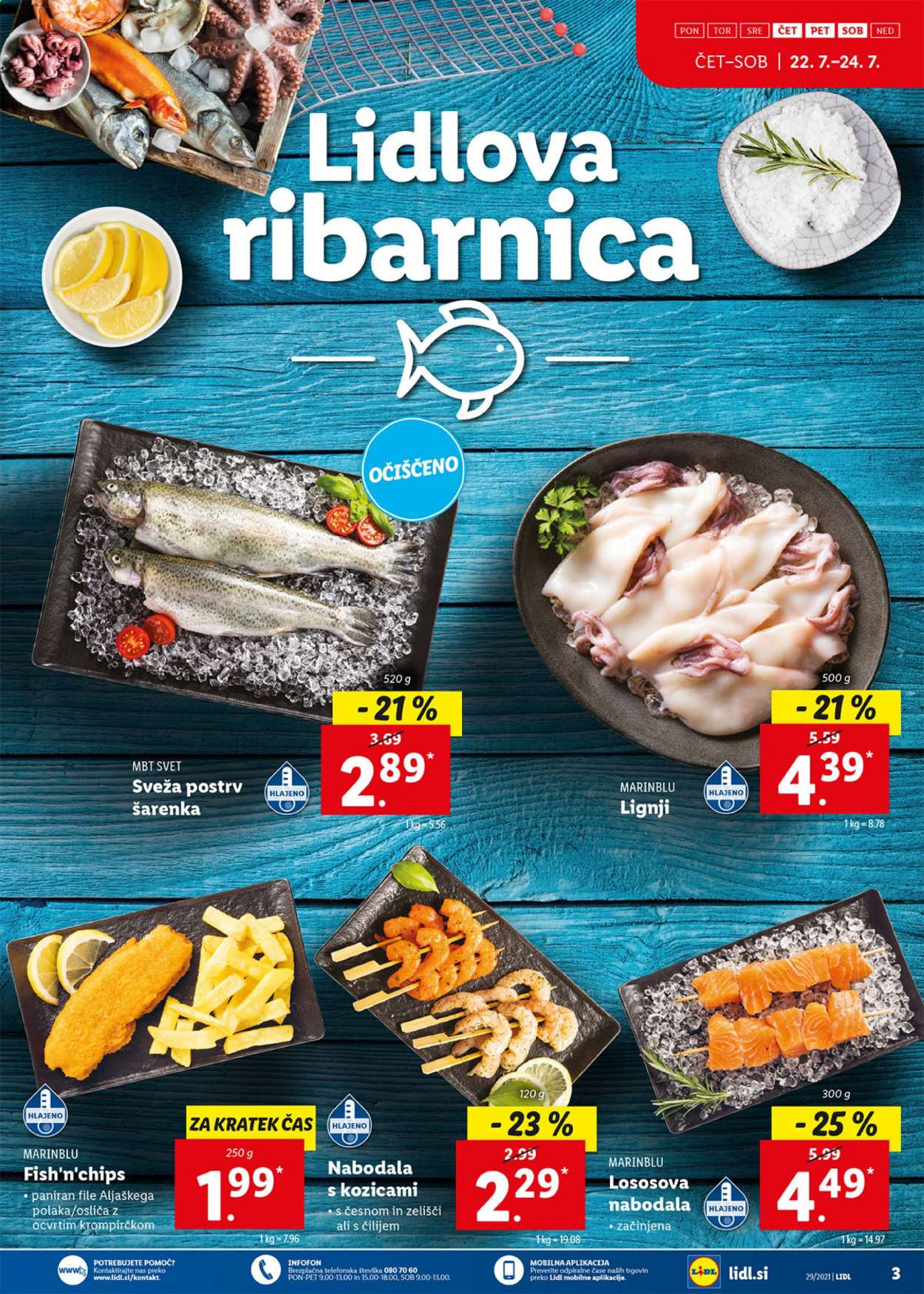 Lidl katalog - 22.7.2021 - 1.8.2021. Stran 3