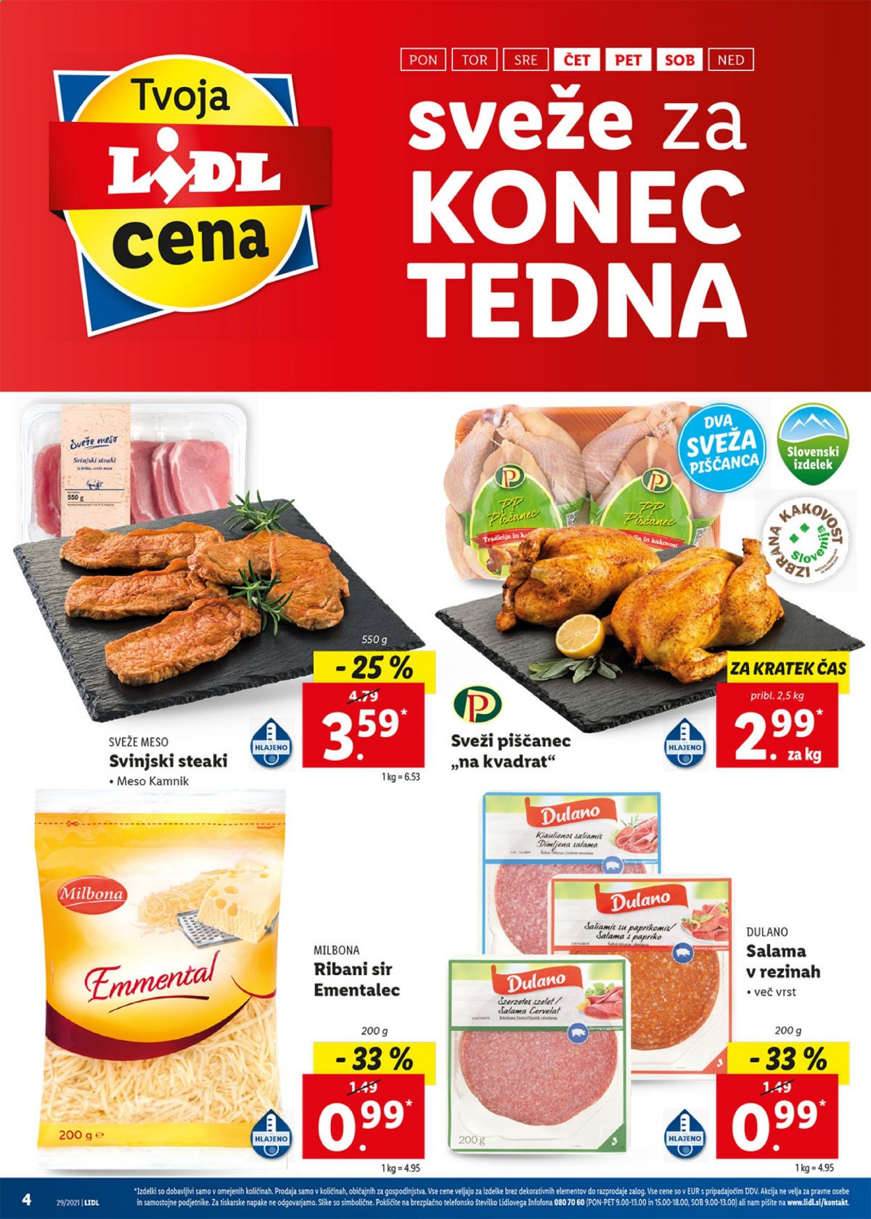 Lidl katalog - 22.7.2021 - 1.8.2021. Stran 4