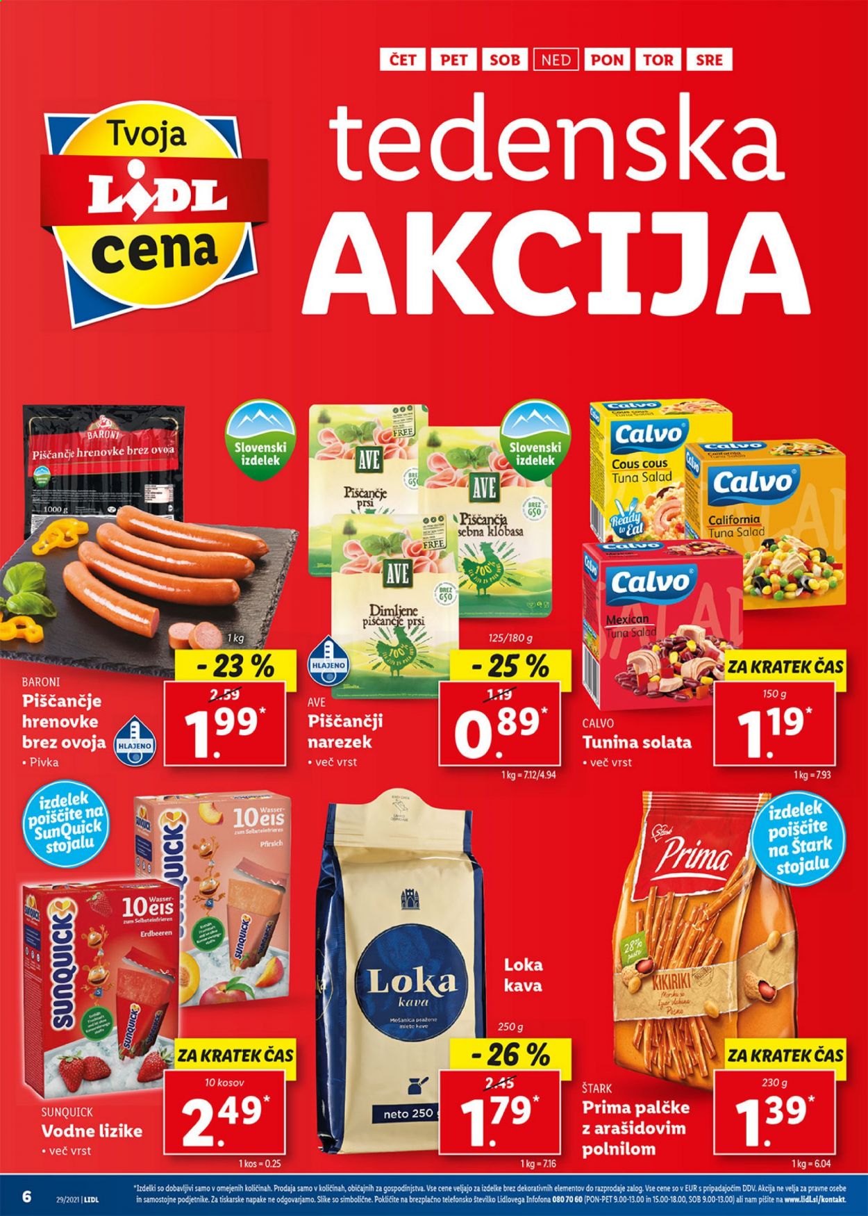 Lidl katalog - 22.7.2021 - 1.8.2021. Stran 6