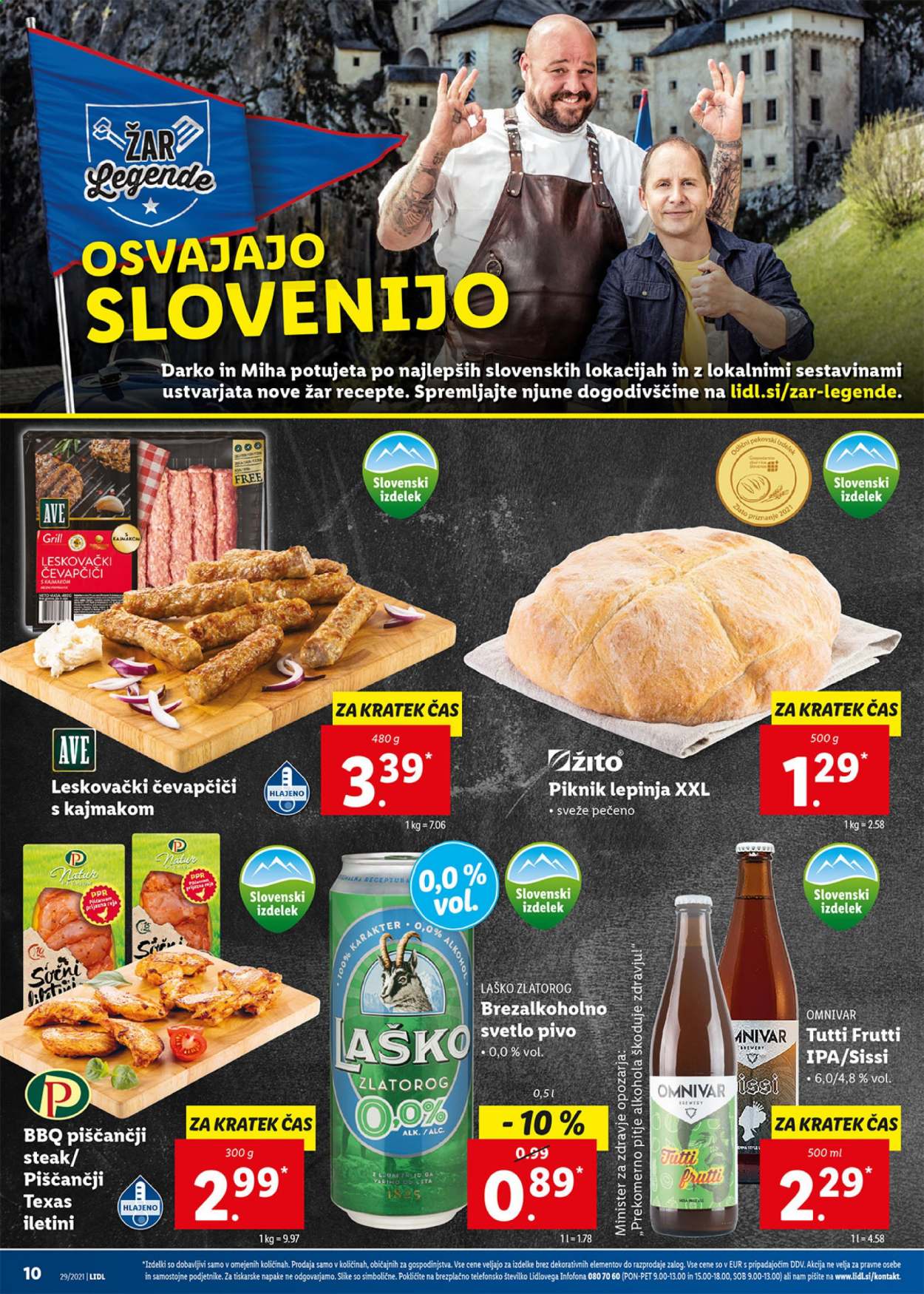 Lidl katalog - 22.7.2021 - 1.8.2021. Stran 10