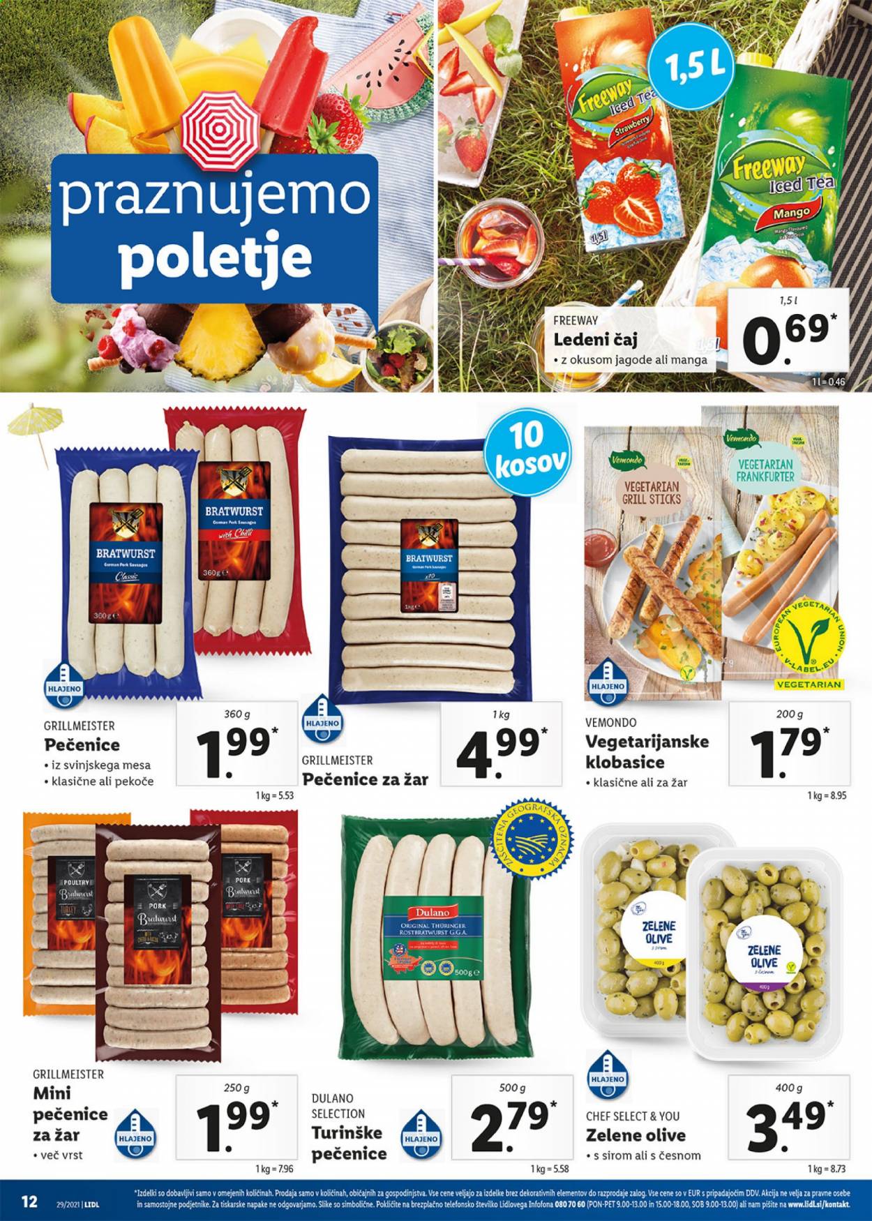 Lidl katalog - 22.7.2021 - 1.8.2021. Stran 12