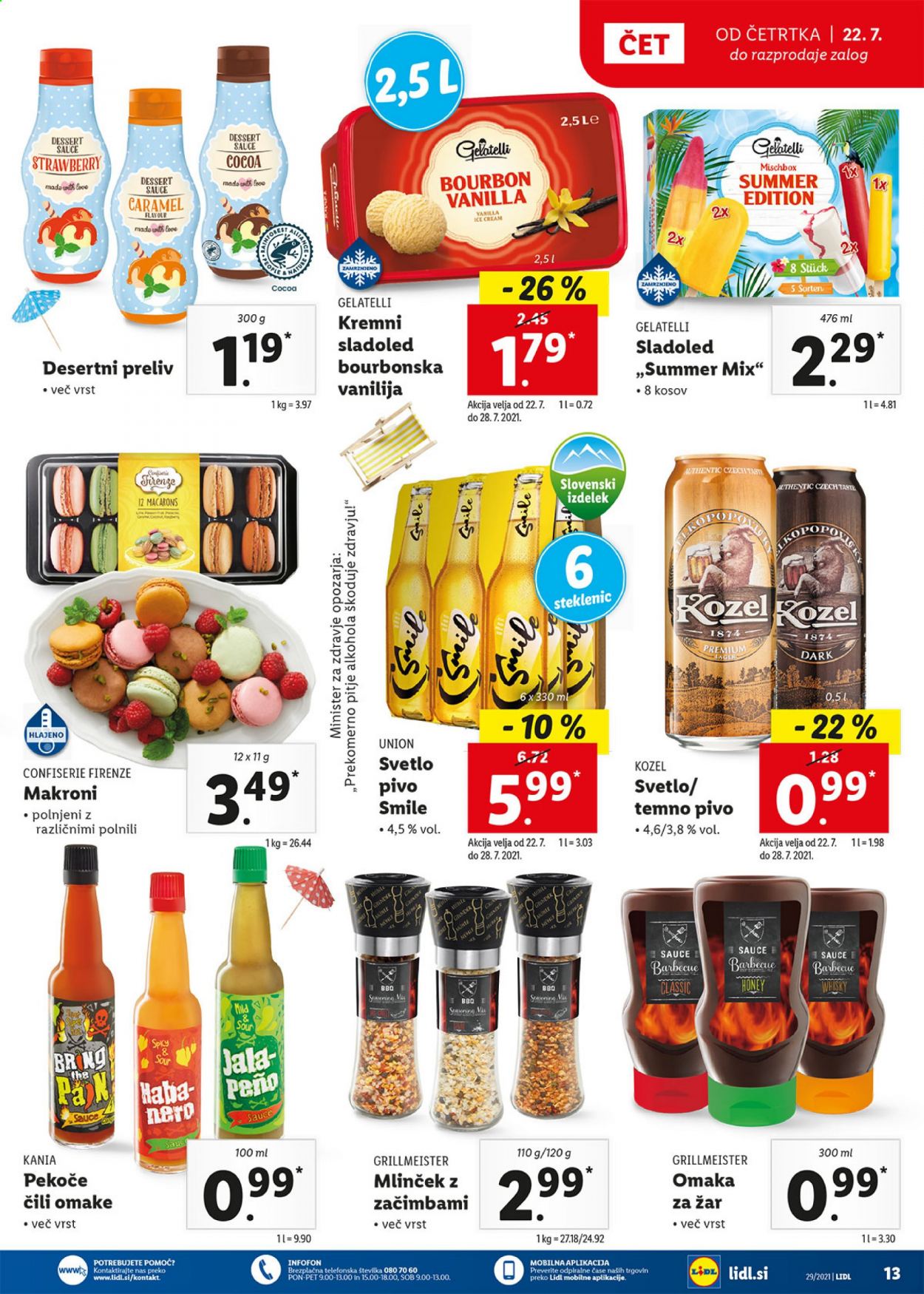 Lidl katalog - 22.7.2021 - 1.8.2021. Stran 13