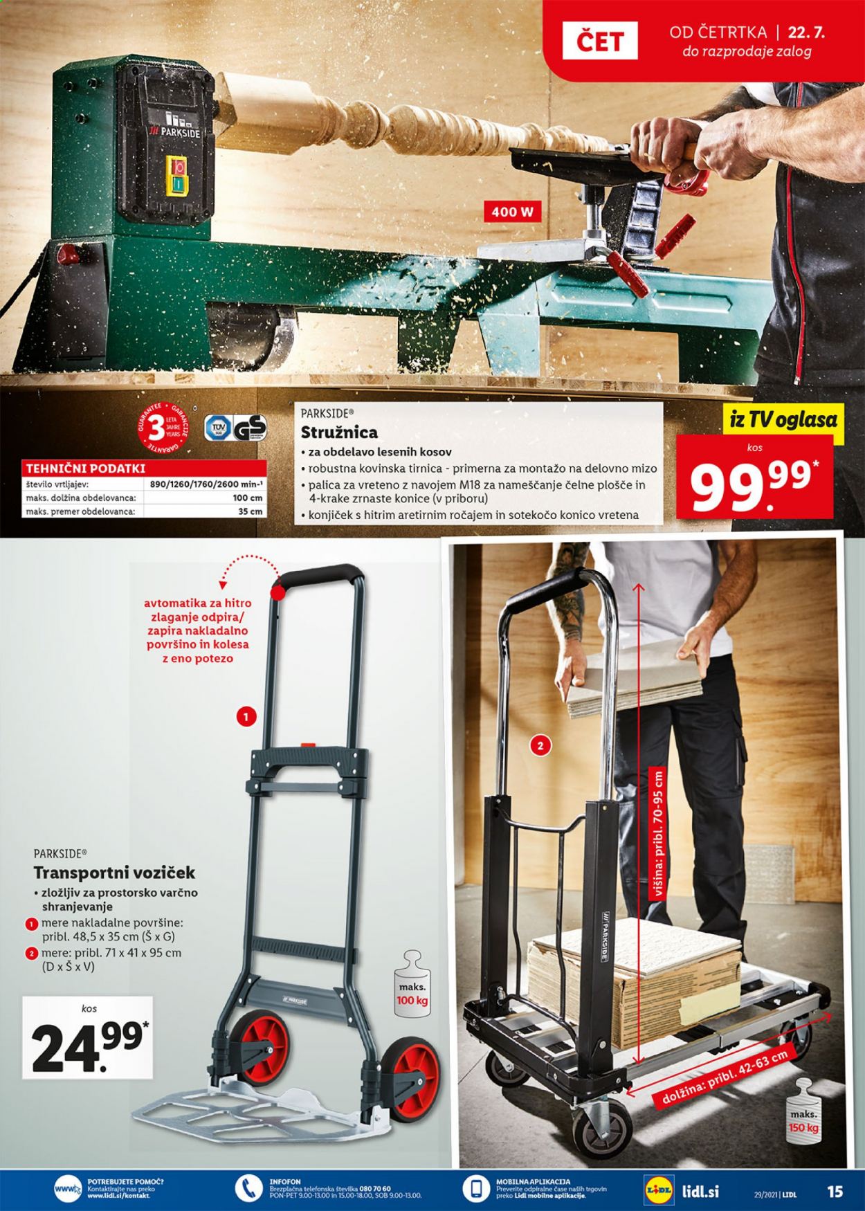 Lidl katalog - 22.7.2021 - 1.8.2021. Stran 15