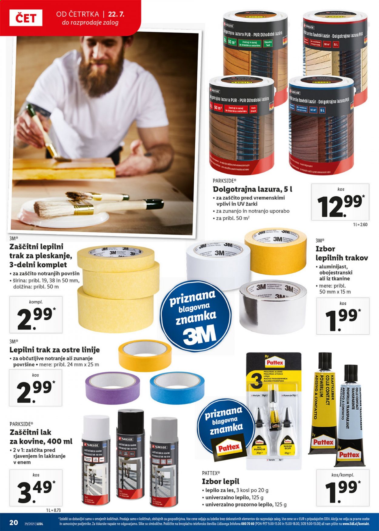 Lidl katalog - 22.7.2021 - 1.8.2021. Stran 20