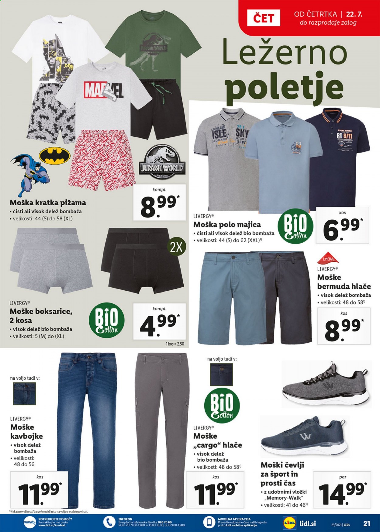 Lidl katalog - 22.7.2021 - 1.8.2021. Stran 21