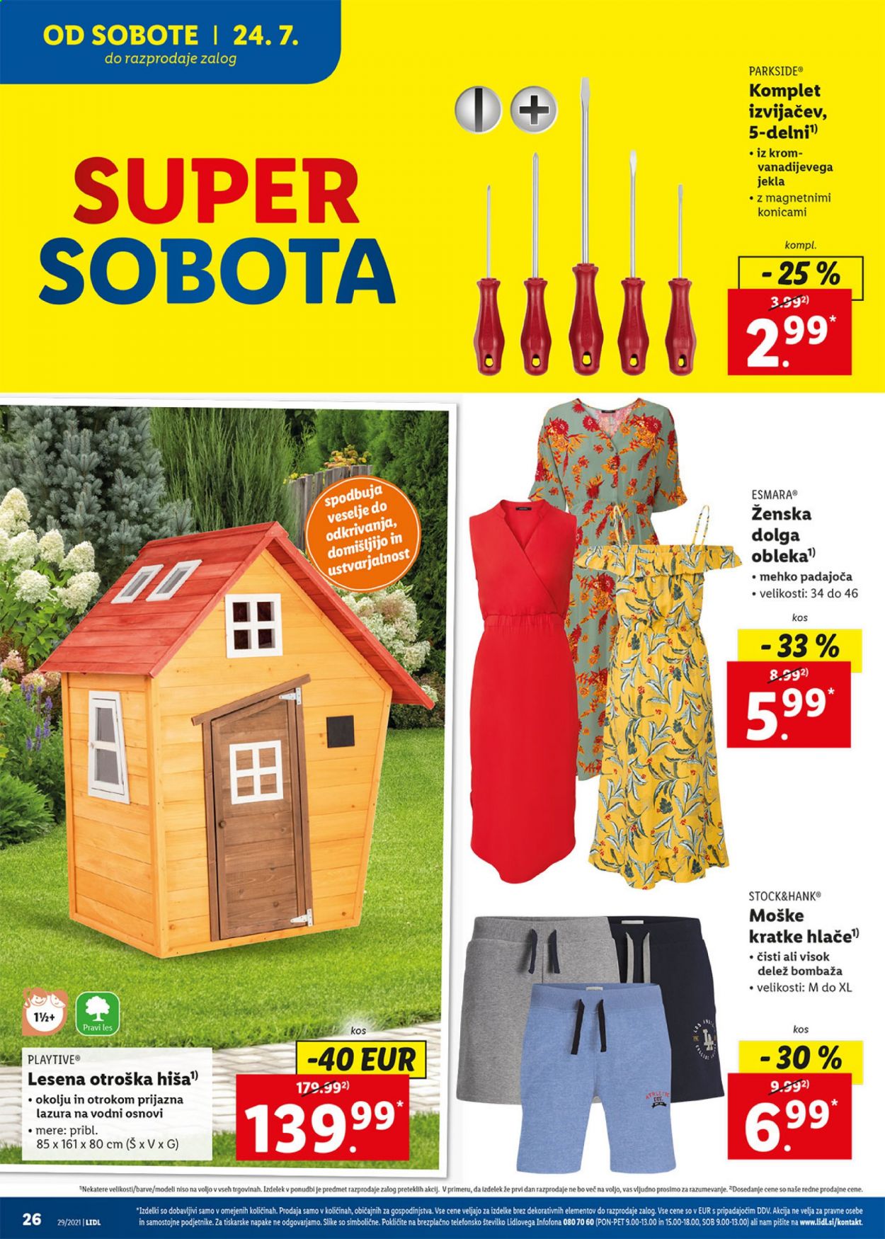 Lidl katalog - 22.7.2021 - 1.8.2021. Stran 26