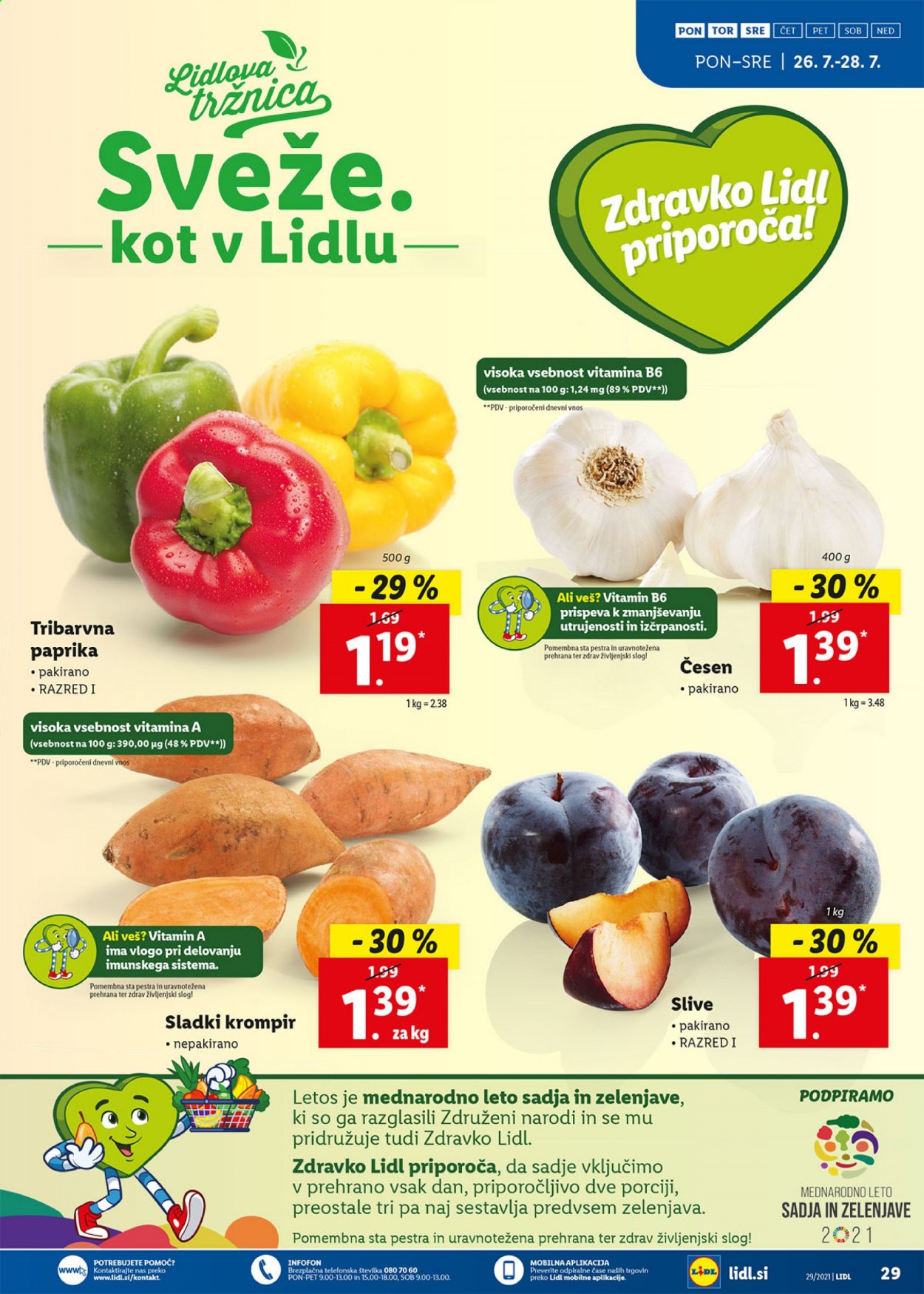 Lidl katalog - 22.7.2021 - 1.8.2021. Stran 29
