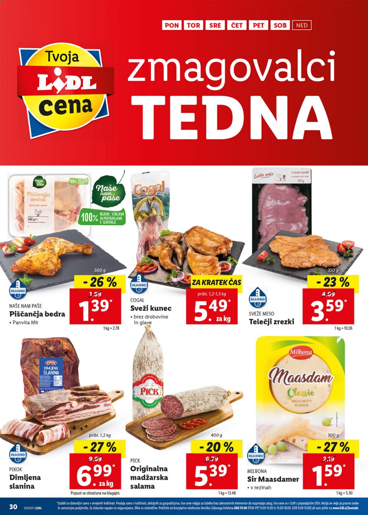 Lidl katalog - 22.7.2021 - 1.8.2021. Stran 30