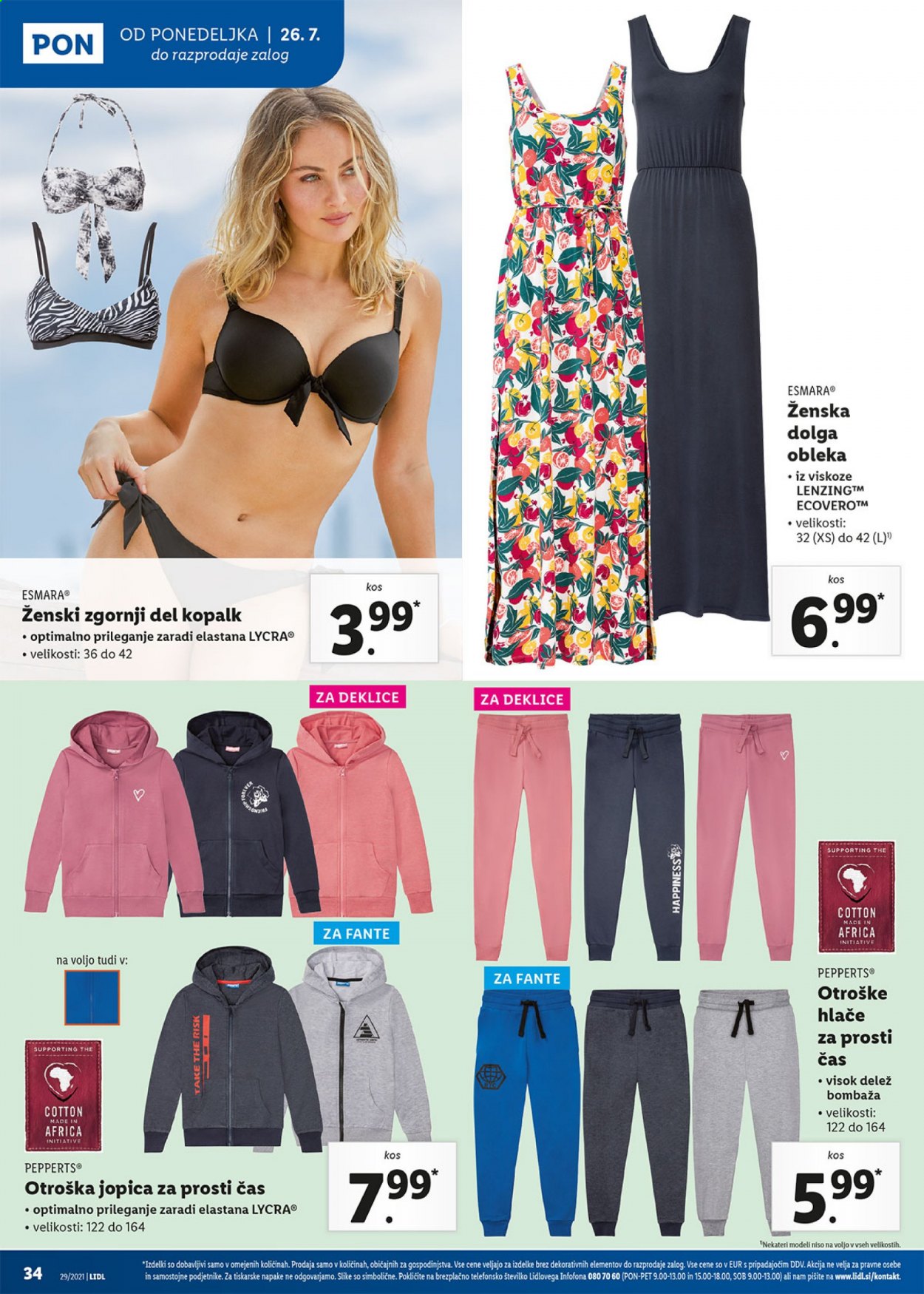 Lidl katalog - 22.7.2021 - 1.8.2021. Stran 34