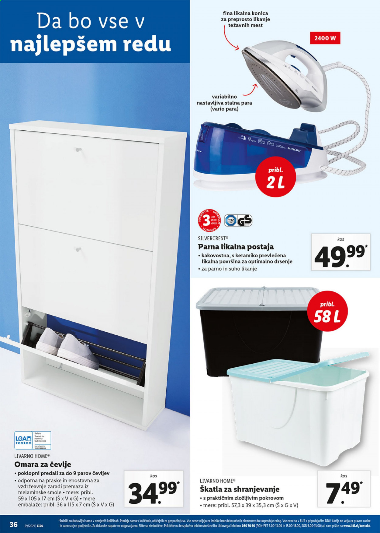 Lidl katalog - 22.7.2021 - 1.8.2021. Stran 36