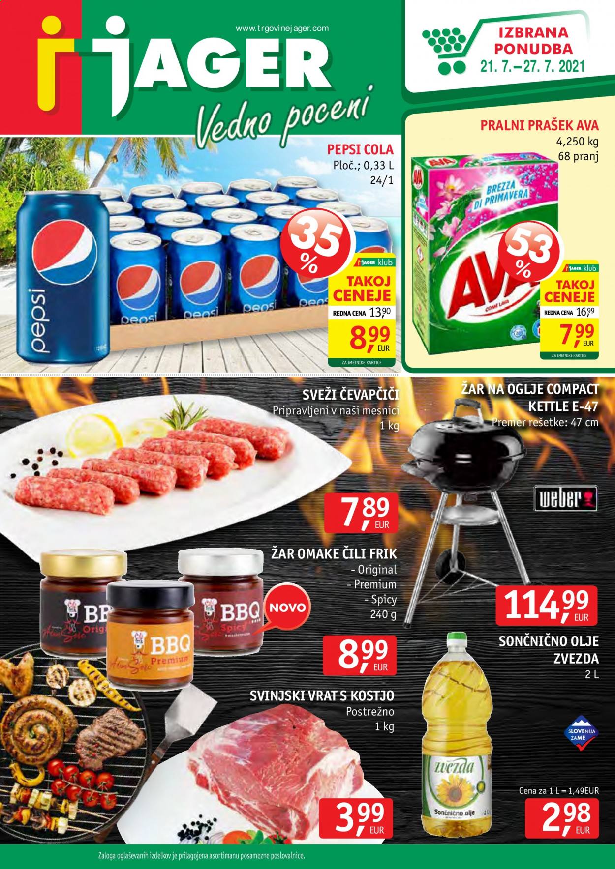 JAGER katalog - 21.7.2021 - 27.7.2021. Stran 1