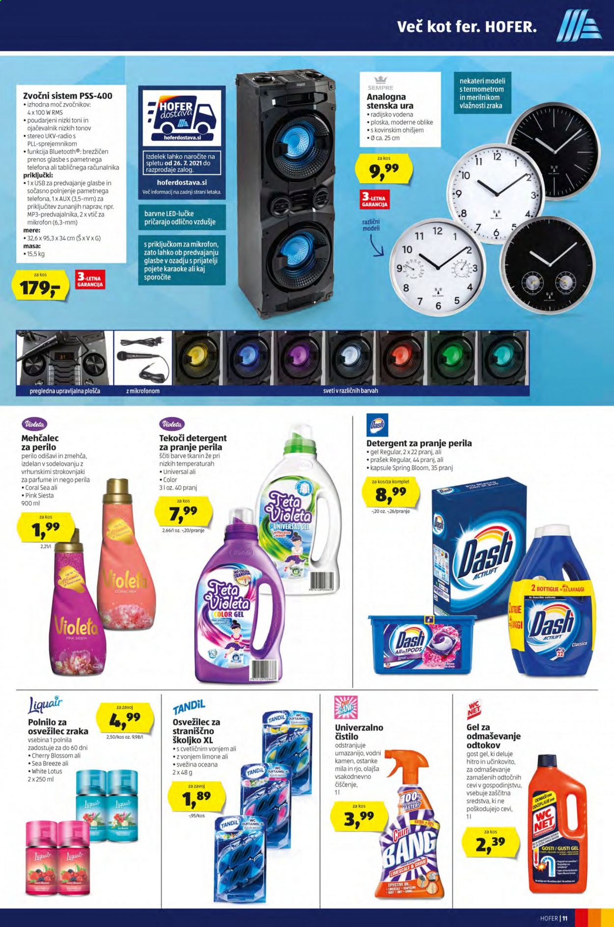 Hofer katalog - 23.7.2021 - 31.7.2021. Stran 11