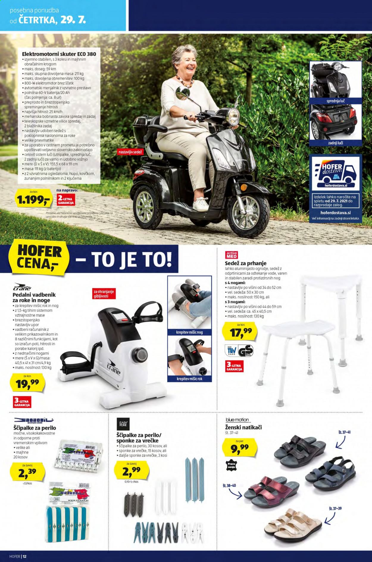 Hofer katalog - 23.7.2021 - 31.7.2021. Stran 12