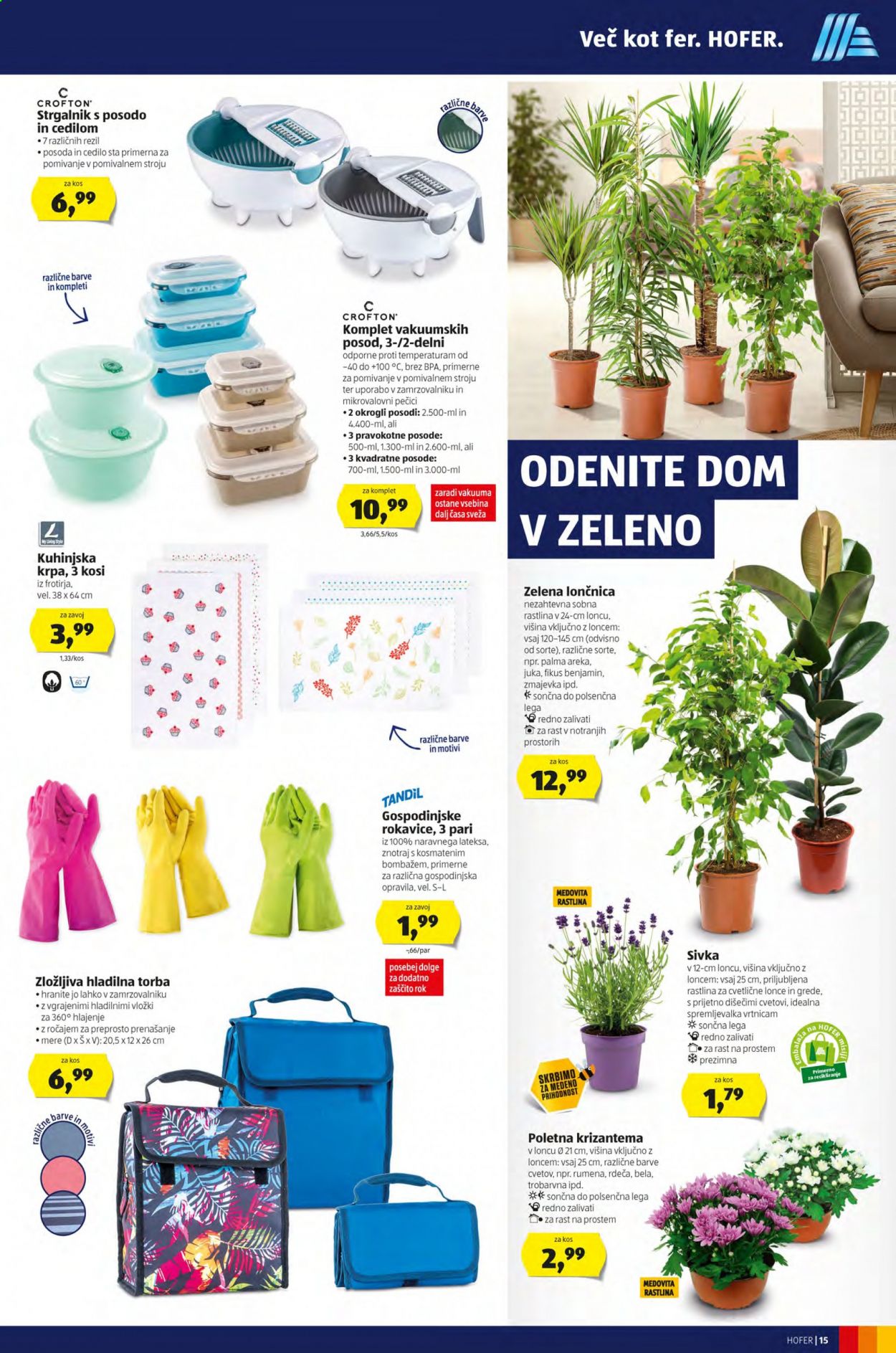 Hofer katalog - 23.7.2021 - 31.7.2021. Stran 15