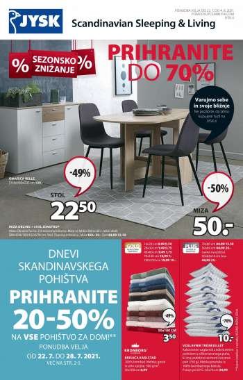 JYSK katalog - 22.07.2021 - 04.08.2021.