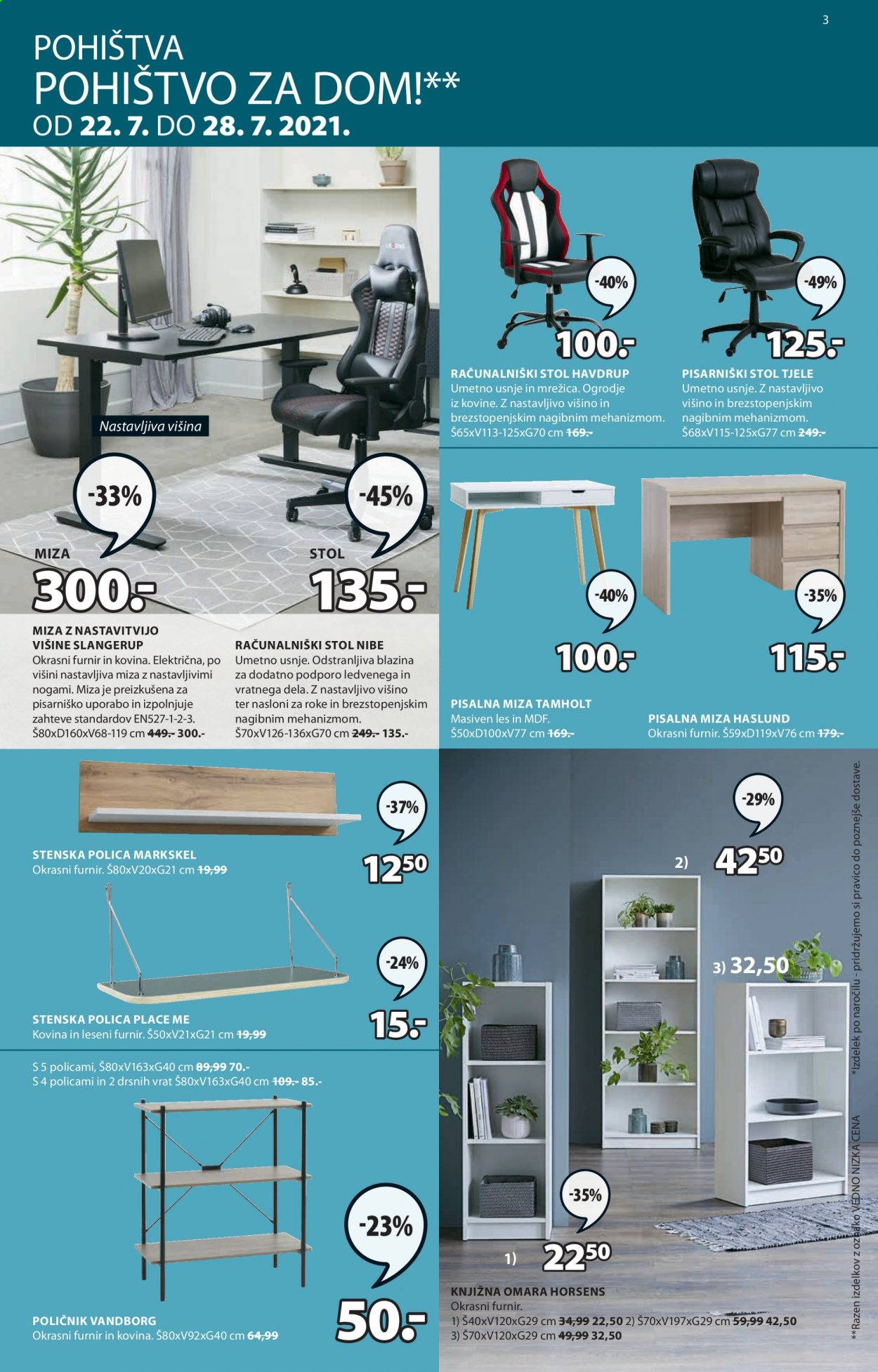 JYSK katalog - 22.7.2021 - 4.8.2021. Stran 3
