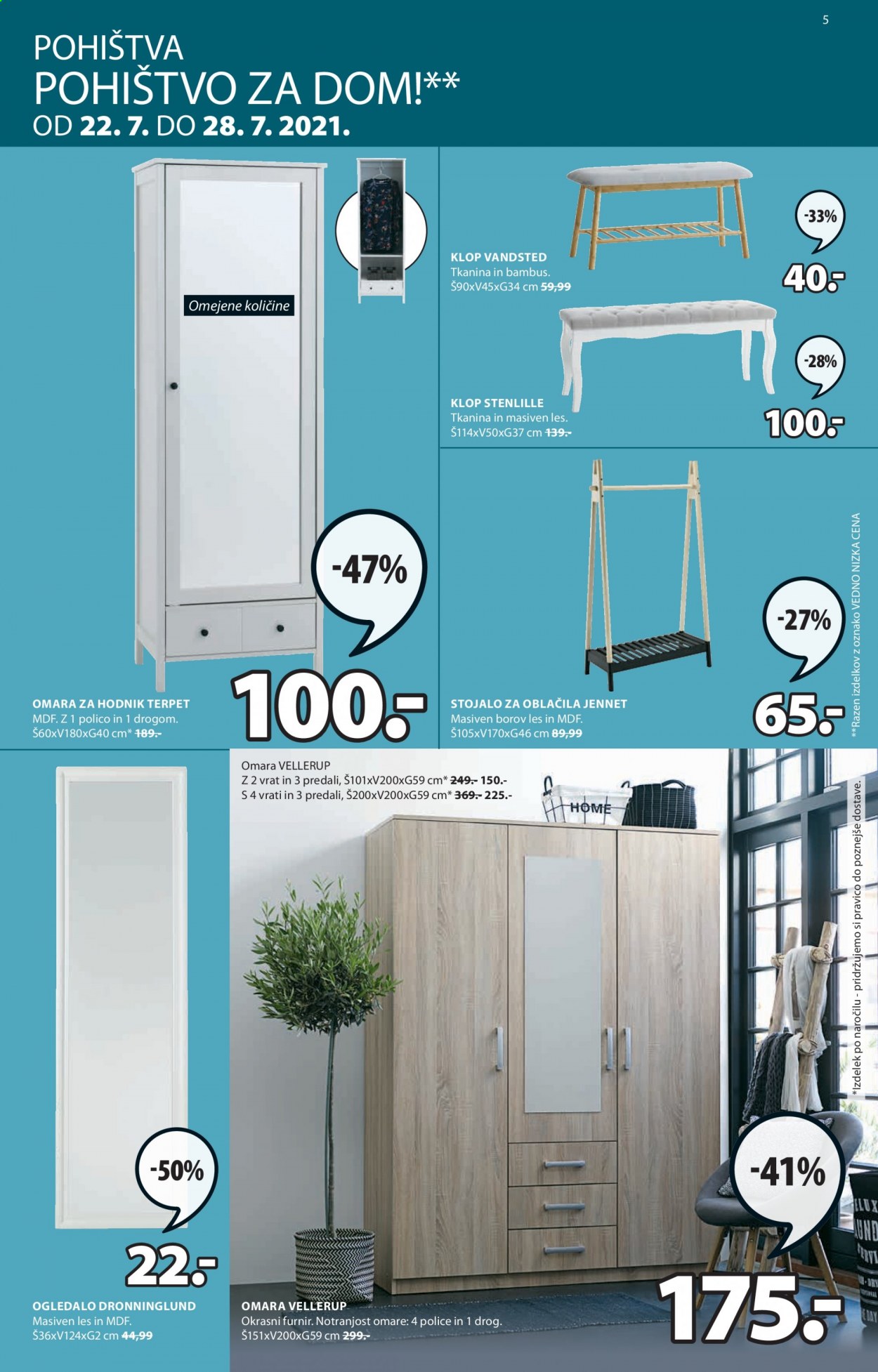 JYSK katalog - 22.7.2021 - 4.8.2021. Stran 5