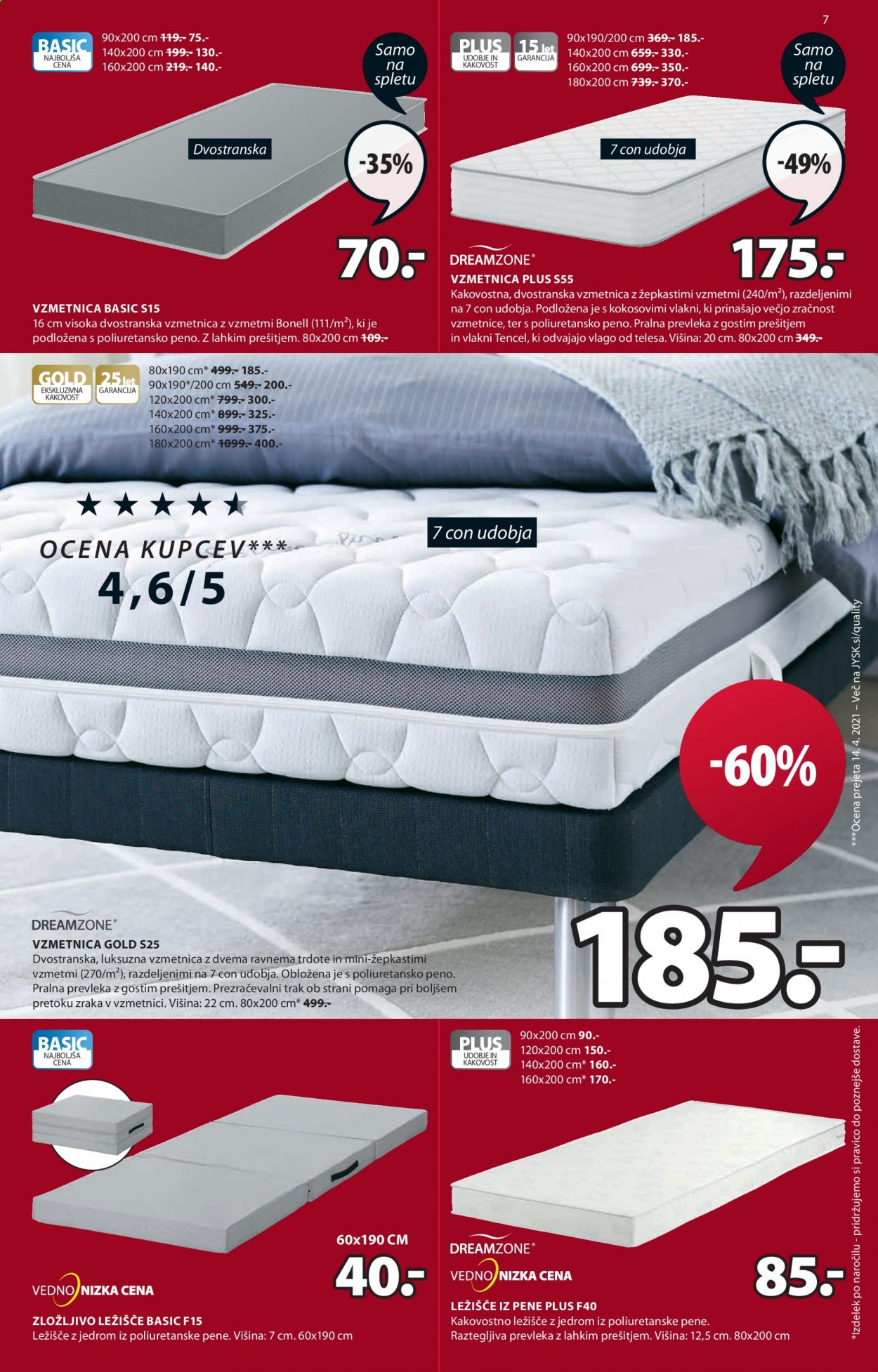 JYSK katalog - 22.7.2021 - 4.8.2021. Stran 7
