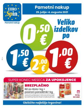 EuroSpin katalog - 29.07.2021 - 04.08.2021.