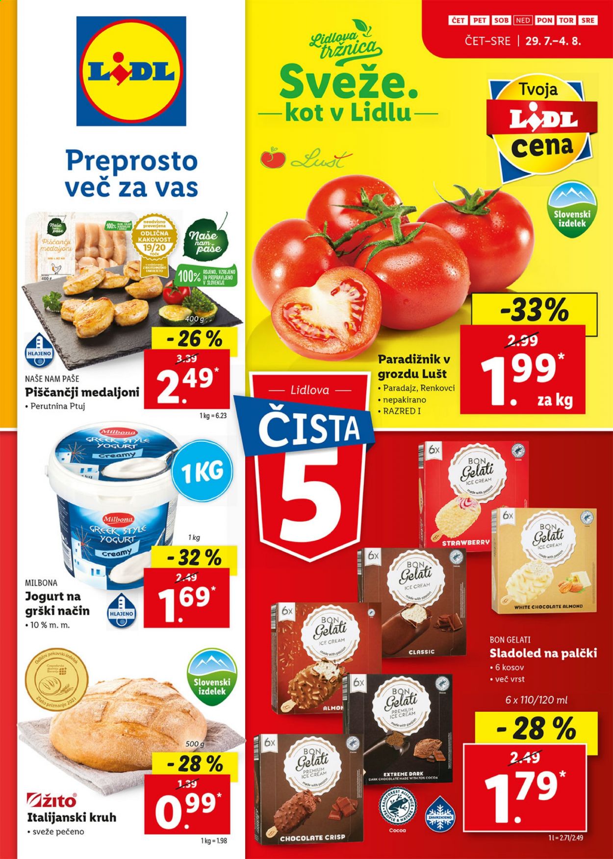 Lidl katalog - 29.7.2021 - 8.8.2021. Stran 1