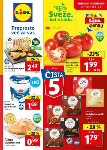 Lidl katalog - 29.07.2021 - 08.08.2021.