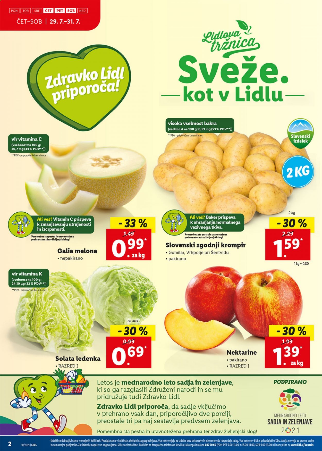 Lidl katalog - 29.7.2021 - 8.8.2021. Stran 2
