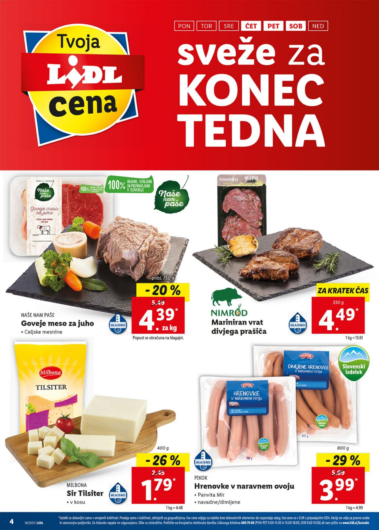 Lidl katalog - 29.7.2021 - 8.8.2021. Stran 4