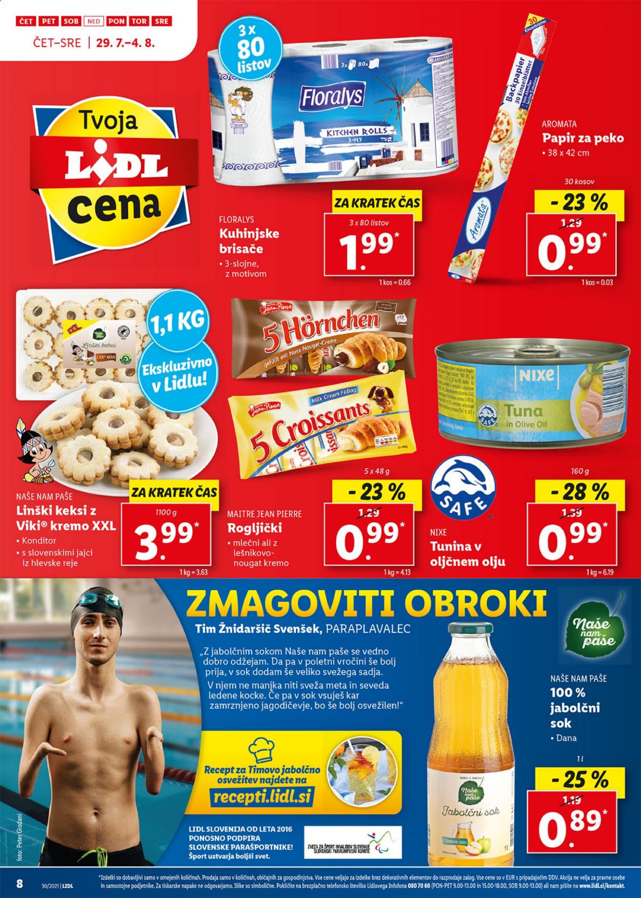 Lidl katalog - 29.7.2021 - 8.8.2021. Stran 8