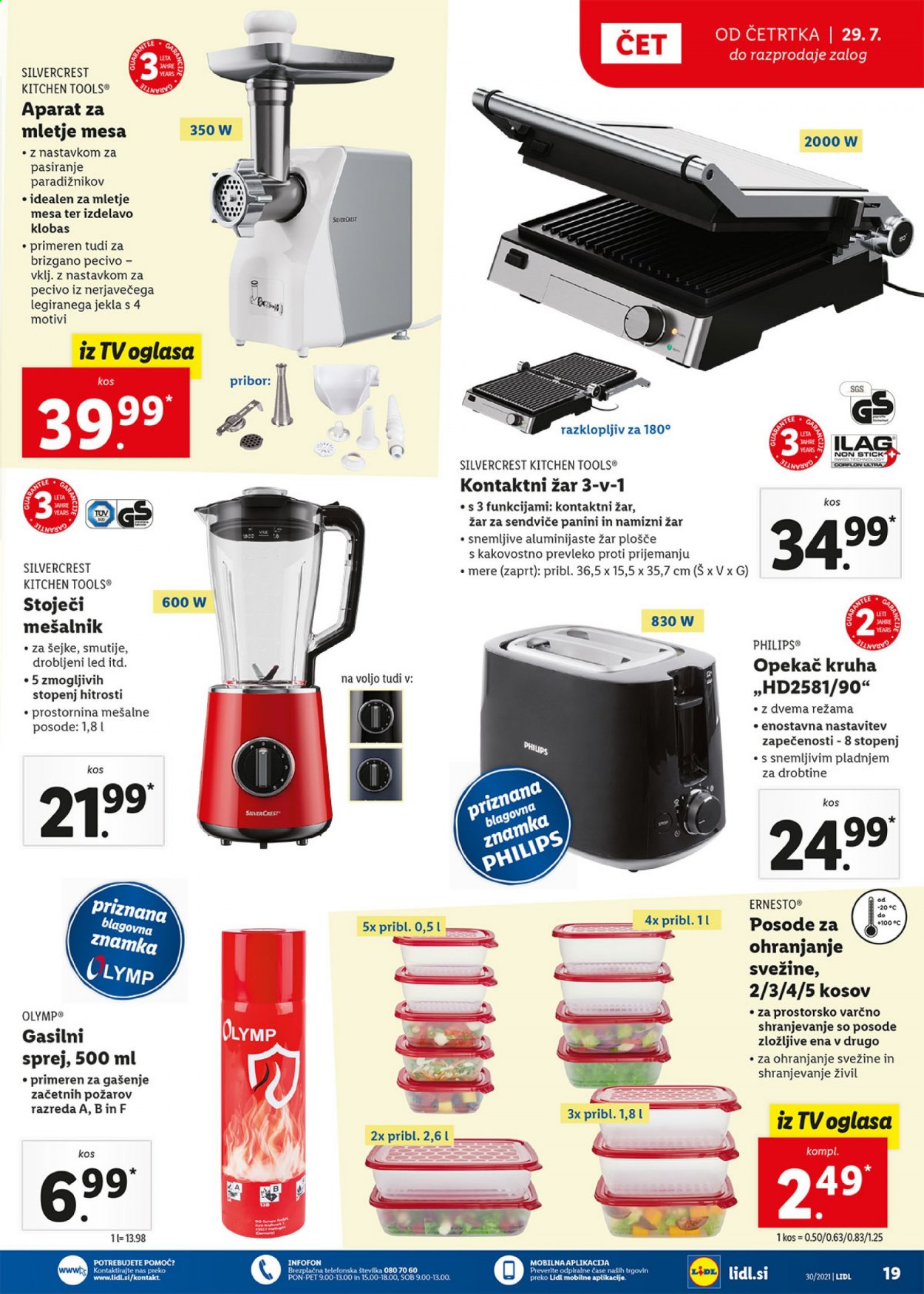 Lidl katalog - 29.7.2021 - 8.8.2021. Stran 19