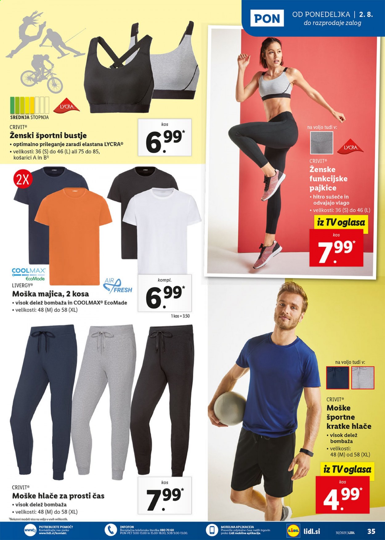 Lidl katalog - 29.7.2021 - 8.8.2021. Stran 35