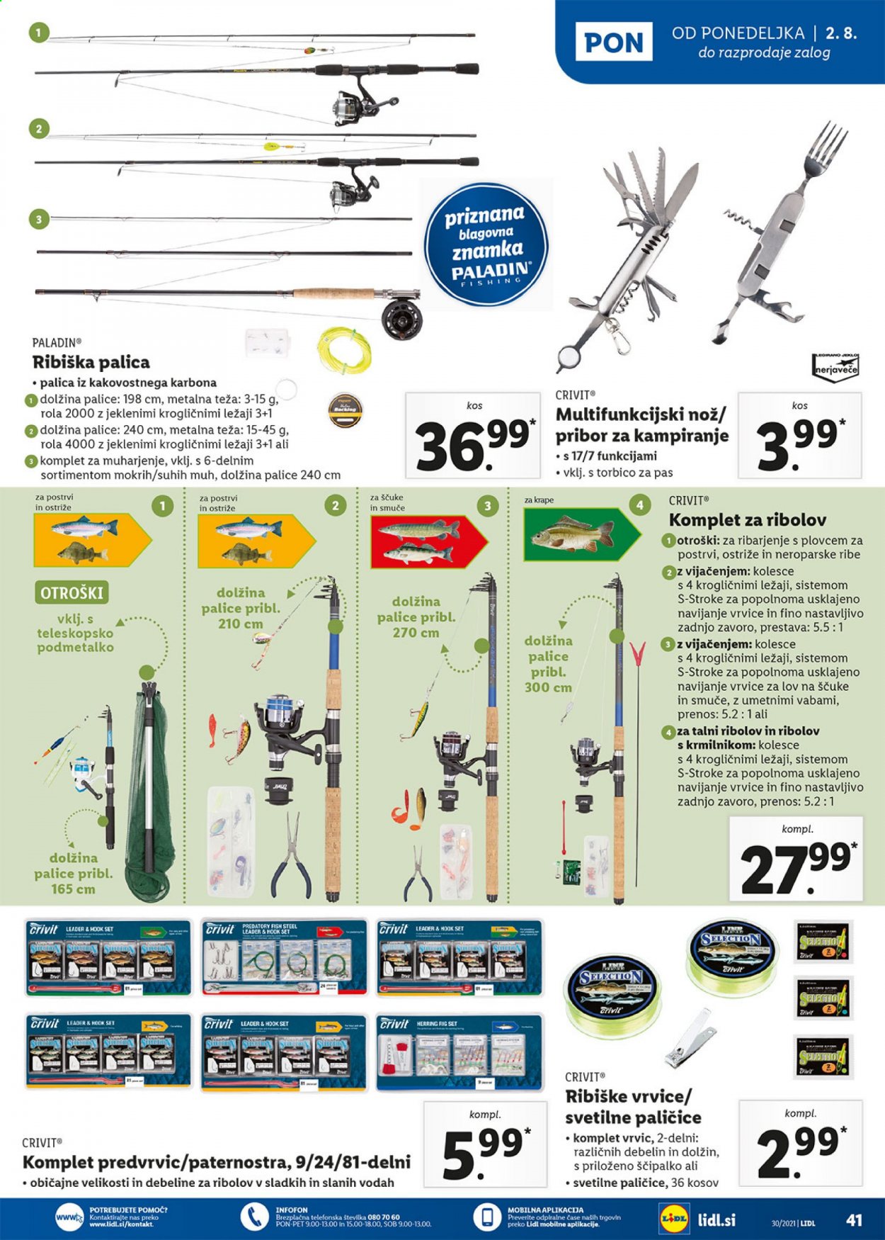 Lidl katalog - 29.7.2021 - 8.8.2021. Stran 41